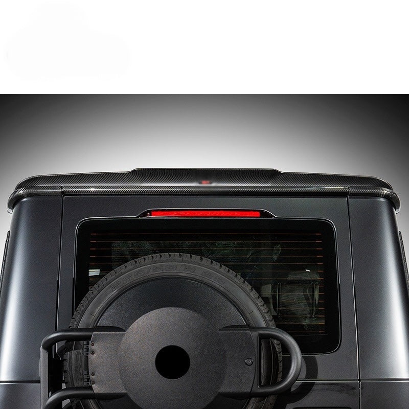 Carbon Rear Spoiler Rowen Style for Mercedes-Benz W465 G-Class - Custom Class