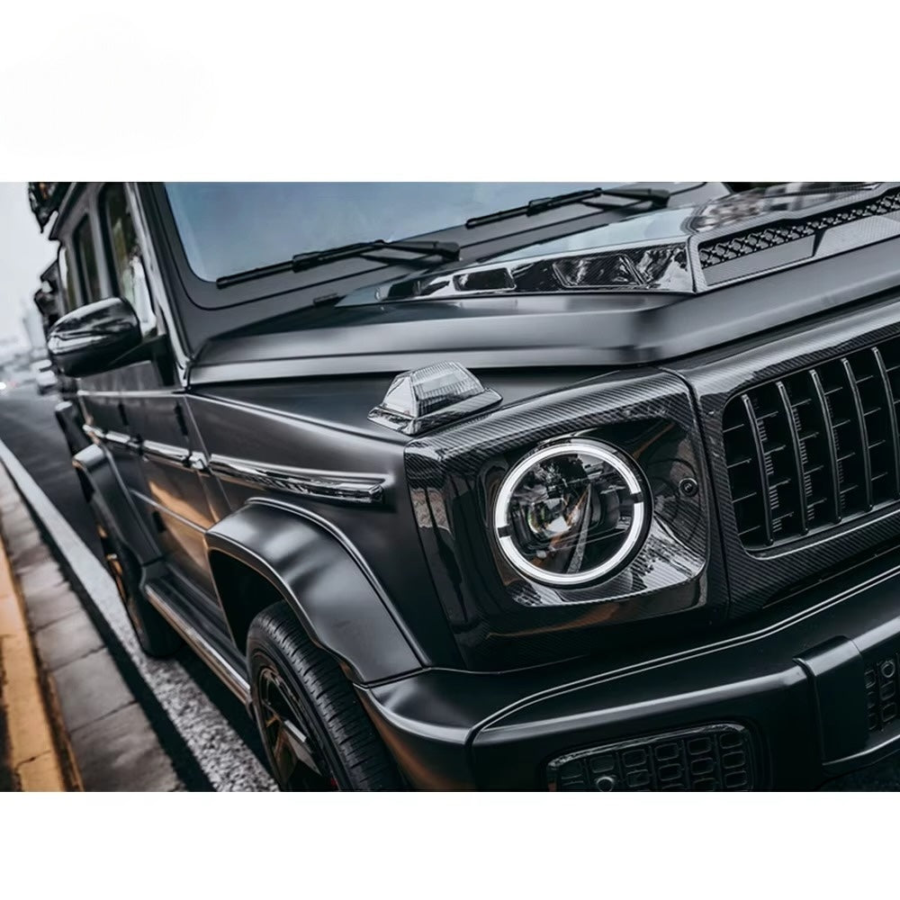 Carbon Turn Signal Covers for Mercedes-Benz W465 G-Class