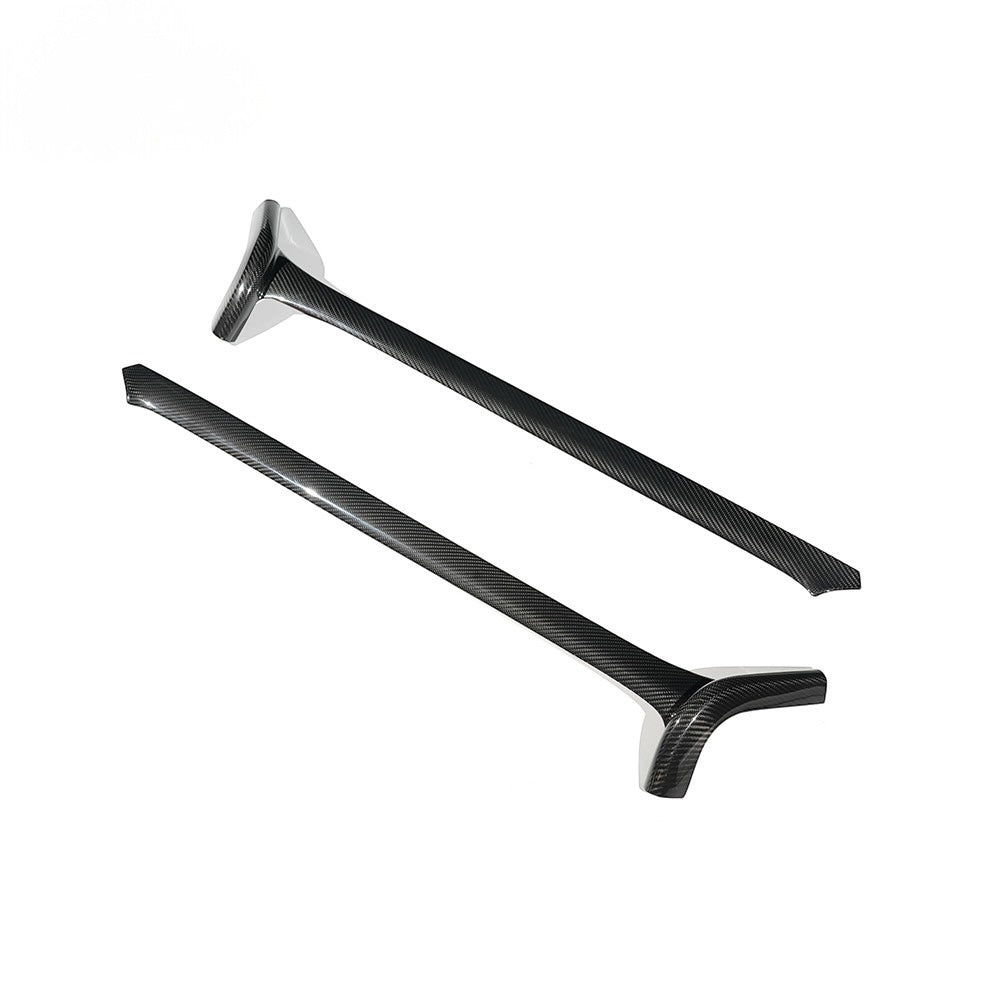 Carbon Upper Roof Trim A-Pillar Covers 2 pcs for Mercedes-Benz G-Class W465 2024+ - Custom Class