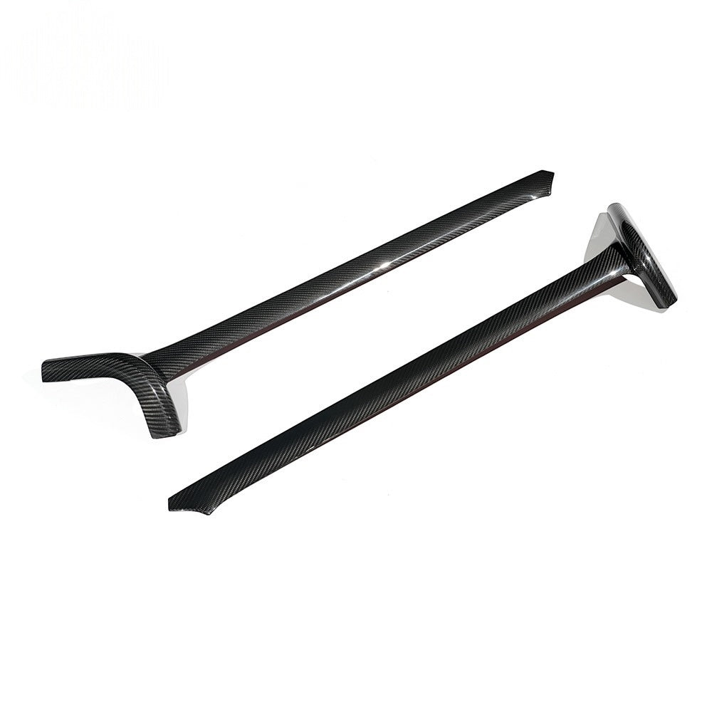 Carbon Upper Roof Trim A-Pillar Covers 2 pcs for Mercedes-Benz G-Class W465 2024+ - Custom Class