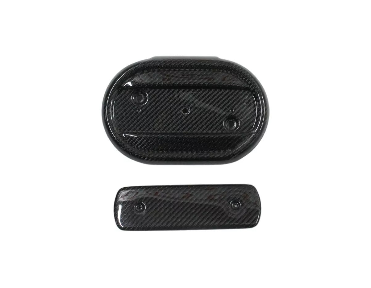 Carbon air intake filter cover plate 2 pcs for Harley Davidson 2018+ motorcycle.