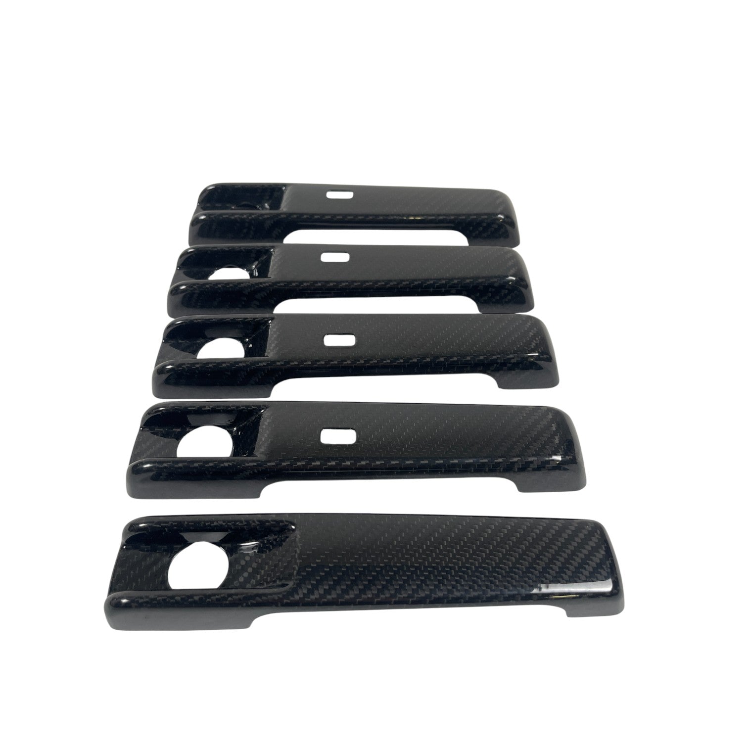 Carbon fiber door handle covers 5pcs for Mercedes-Benz G-Class W465 2024+