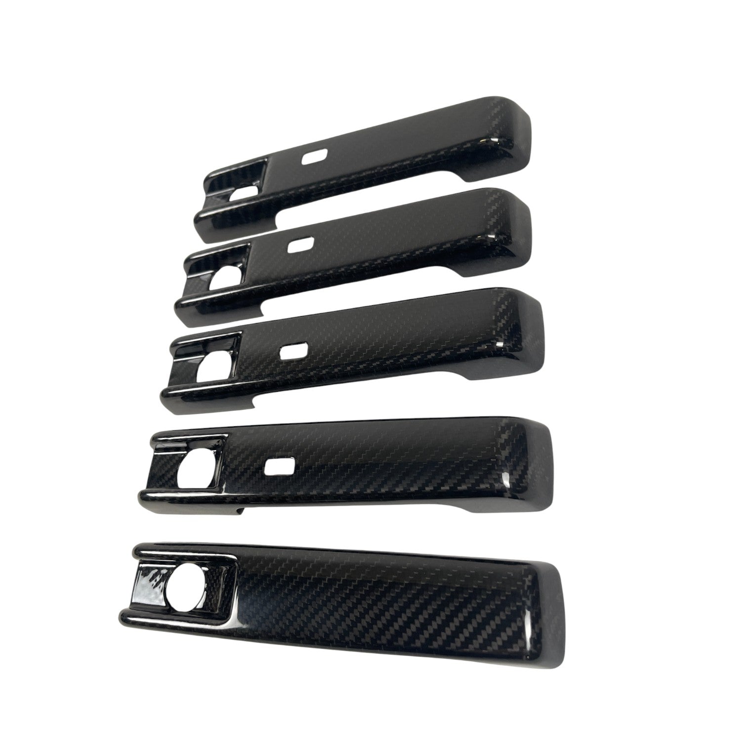 Carbon fiber door handle covers 5pcs for Mercedes-Benz G-Class W465 2024+