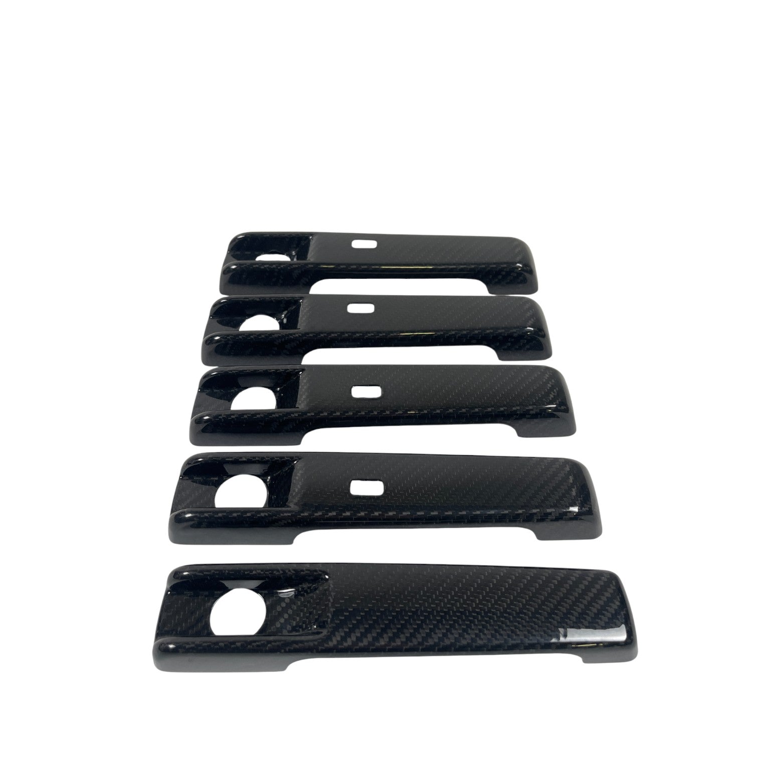Carbon fiber door handle covers 5pcs for Mercedes-Benz G-Class W465 2024+
