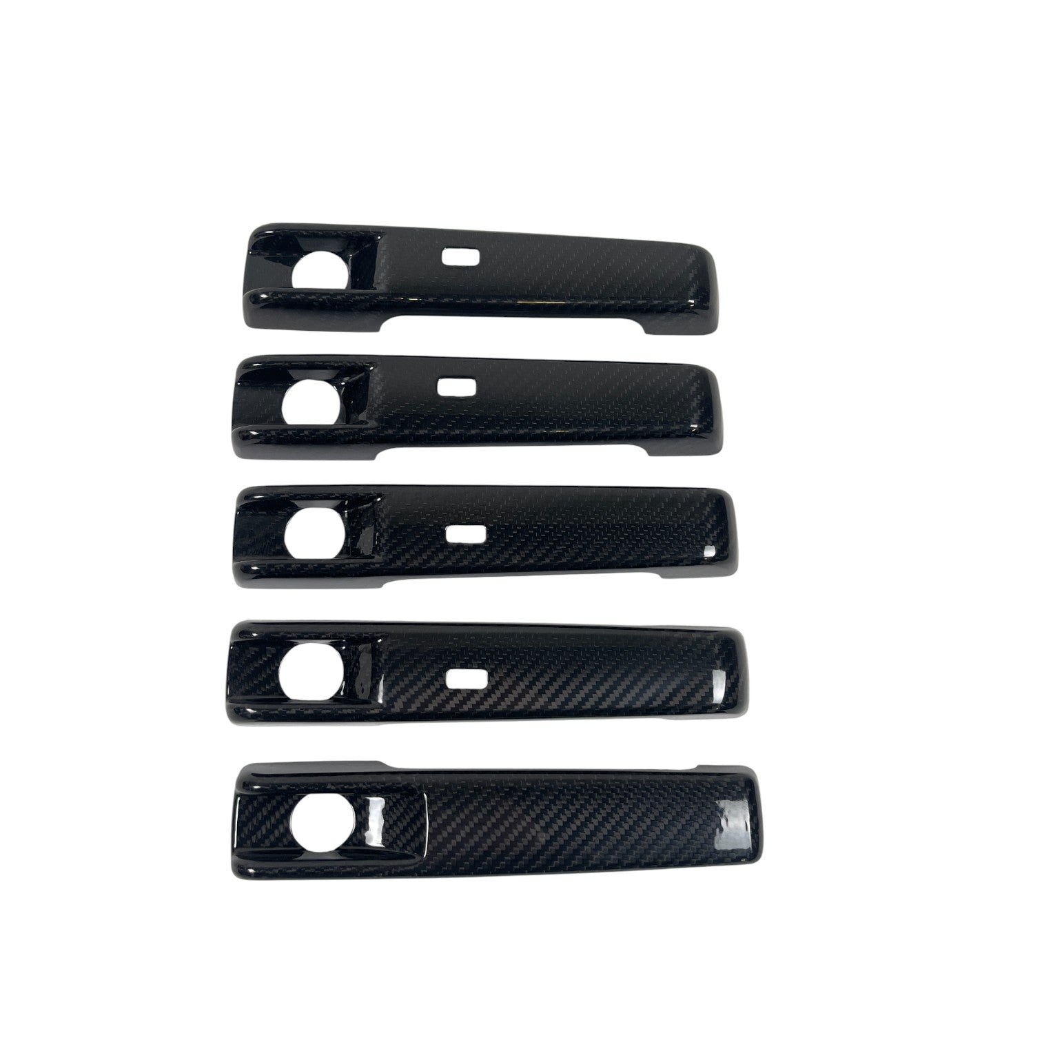 Carbon fiber door handle covers 5pcs for Mercedes-Benz G-Class W465 2024+