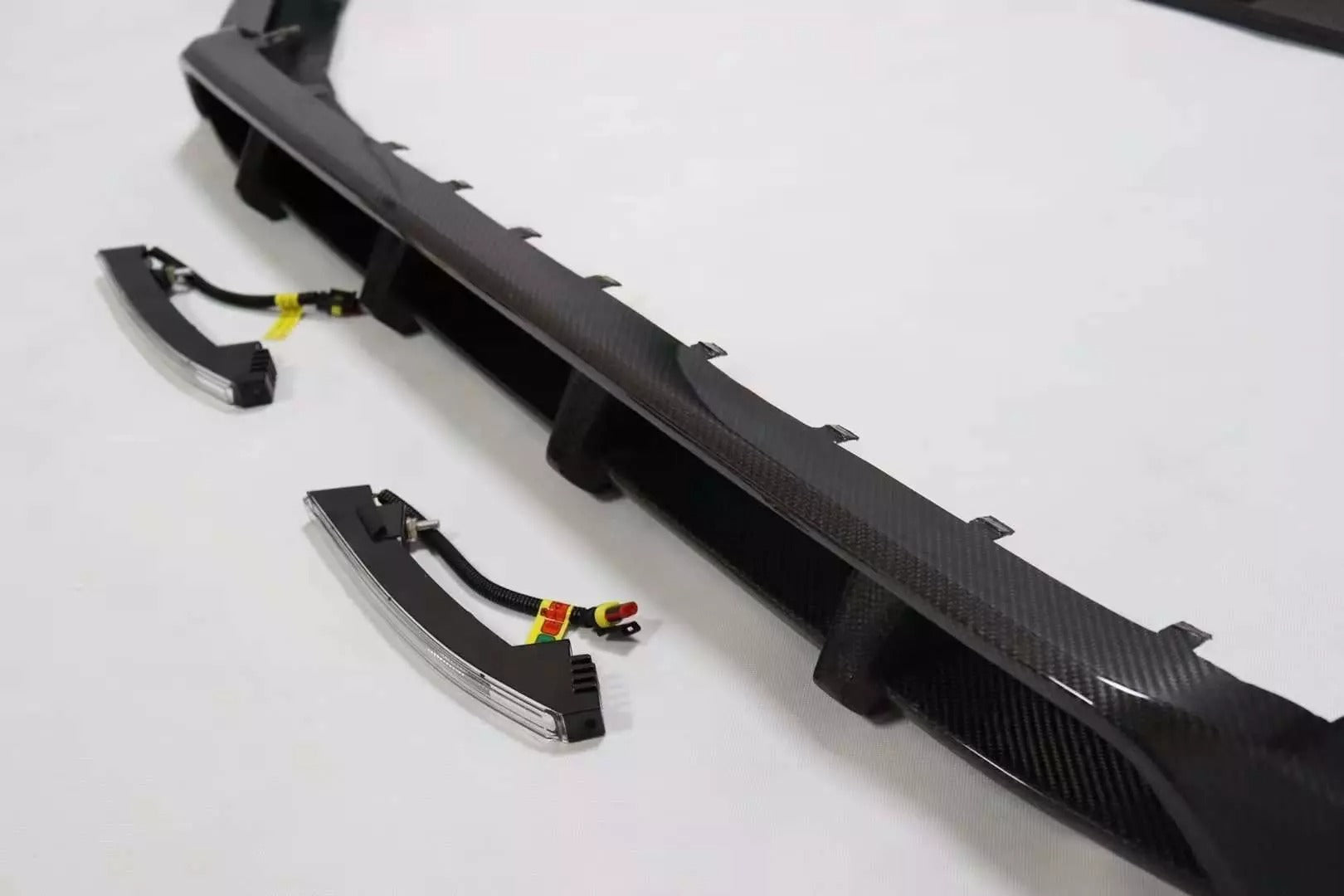 Carbon fiber front and rear diffusers for G63 AMG Mercedes-Benz G-Class W463A W464 - Custom Class