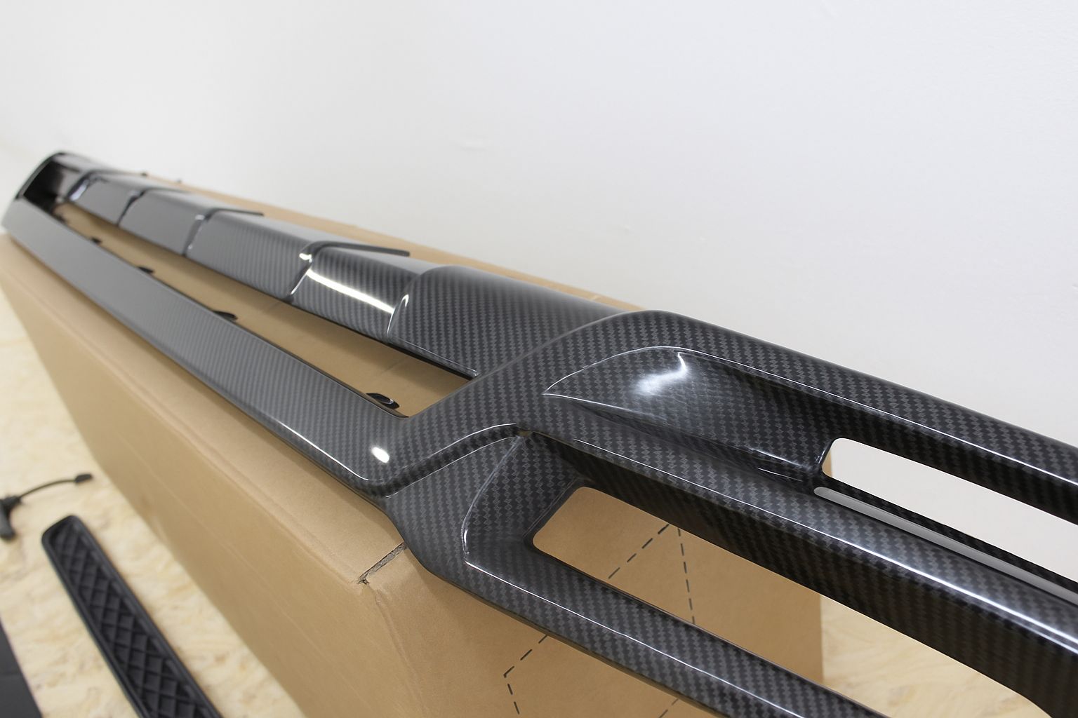 Carbon fiber front lip spoiler BRABUS G500 for Mercedes-Benz W463a W464 - Custom Class