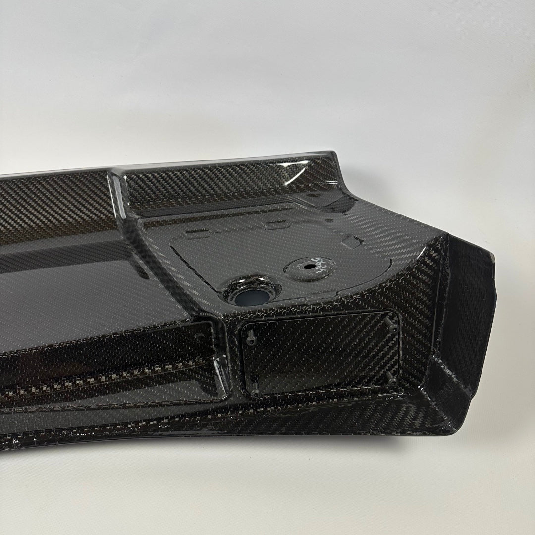 Carbon fiber front roof spoiler with LEDs W463A 4x4 style for Mercedes-Benz W463 4x4 - Custom Class