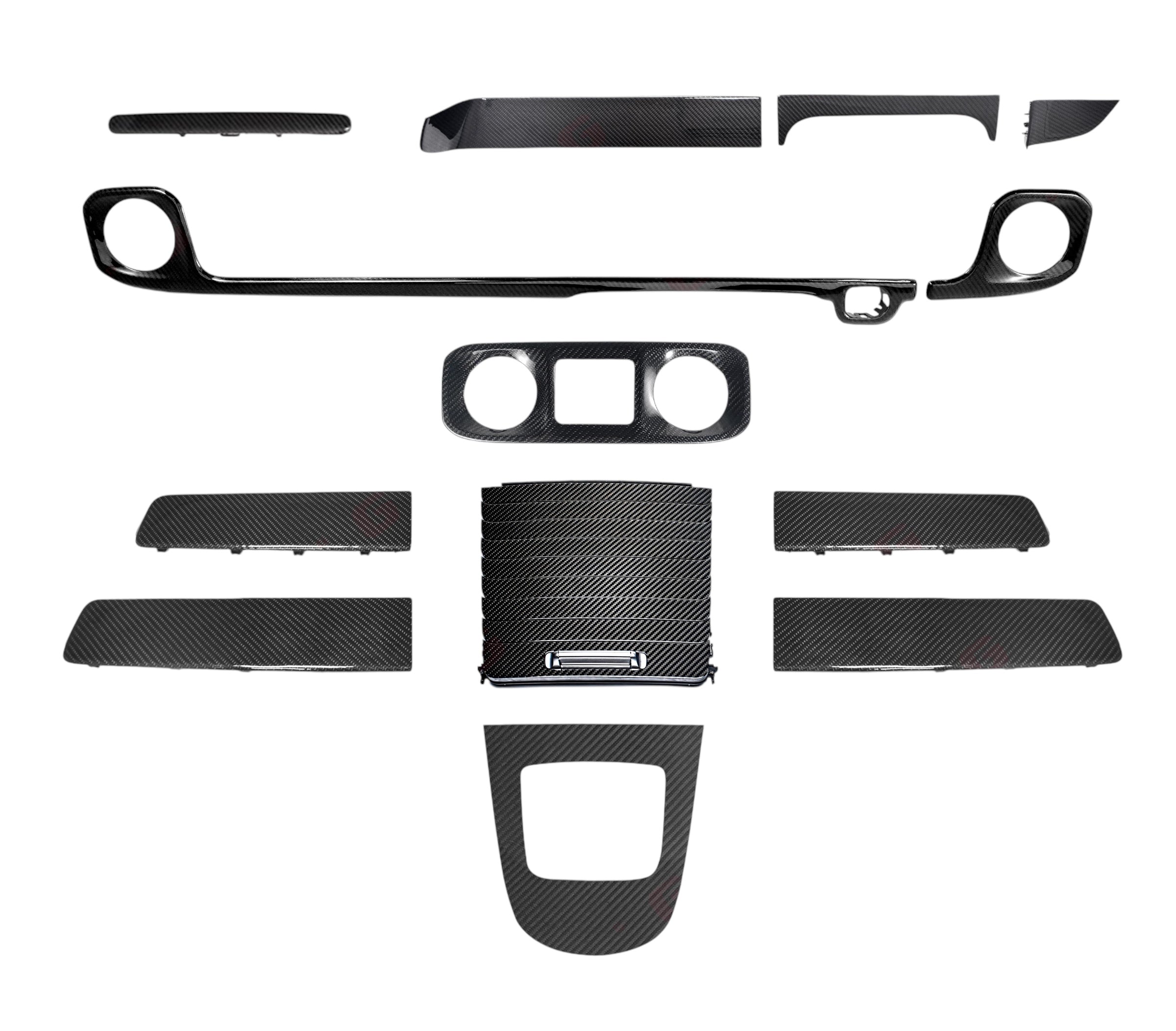 Carbon fiber interior trims for Mercedes G-Class W465 2024+ - Custom Class