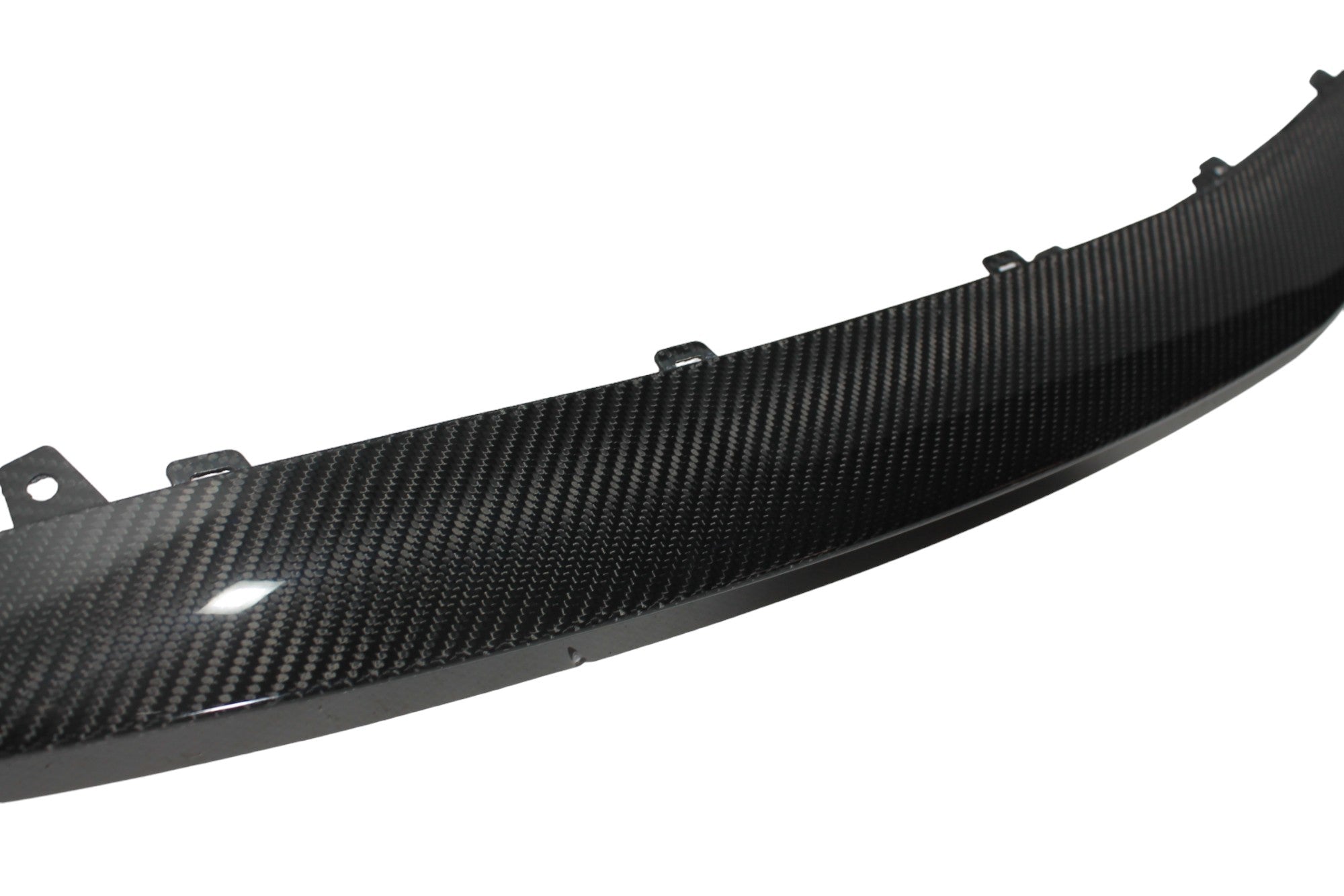 Carbon front bumper lip spoiler diffuser Brabus for Mercedes-Benz E-Class W213 AMG from Custom Class, made of genuine pure carbon fiber for a sleek and sporty look.