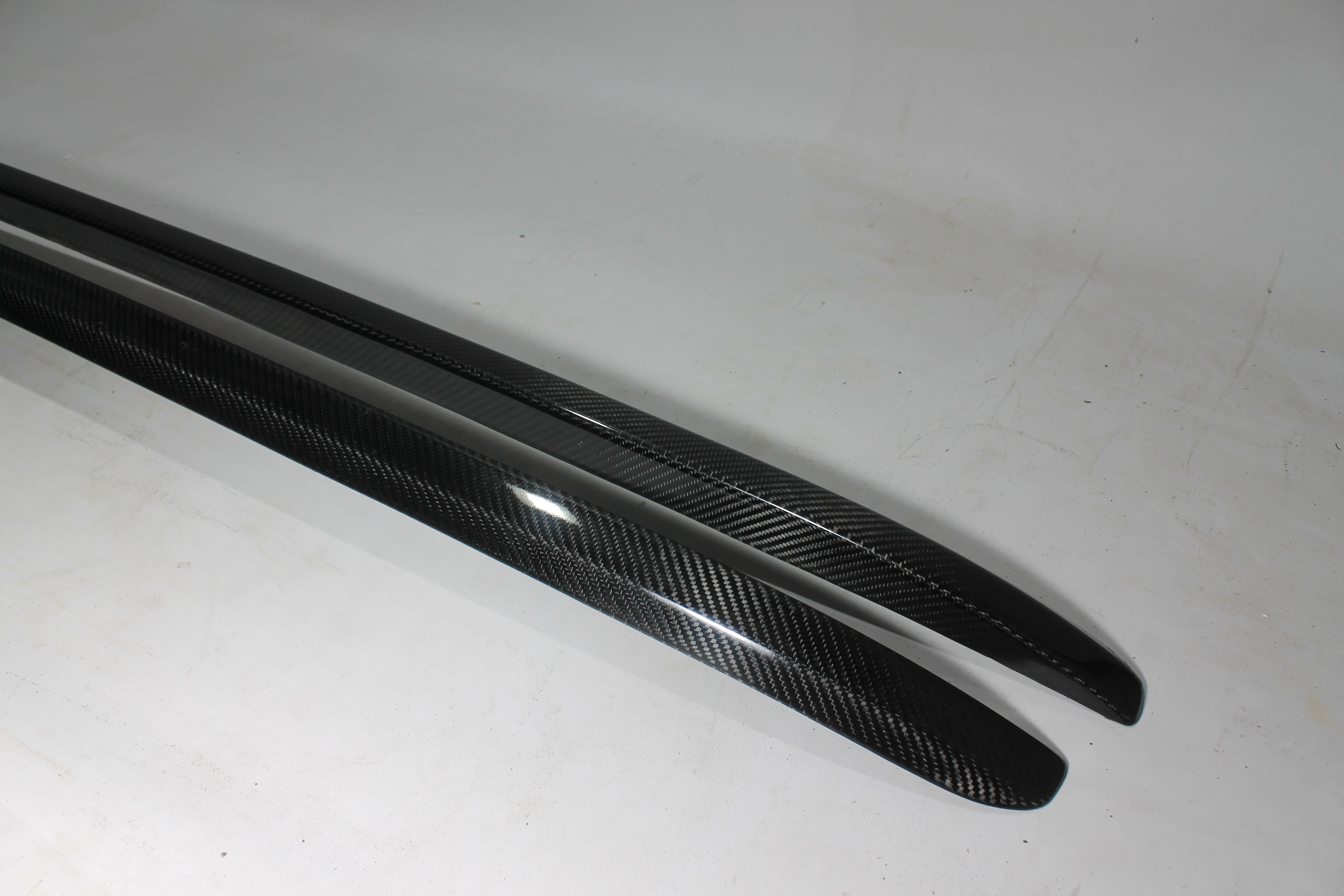 Carbon handrail (top trim) roof rails for Bentley Bentayga 2015-2018 - Custom Class