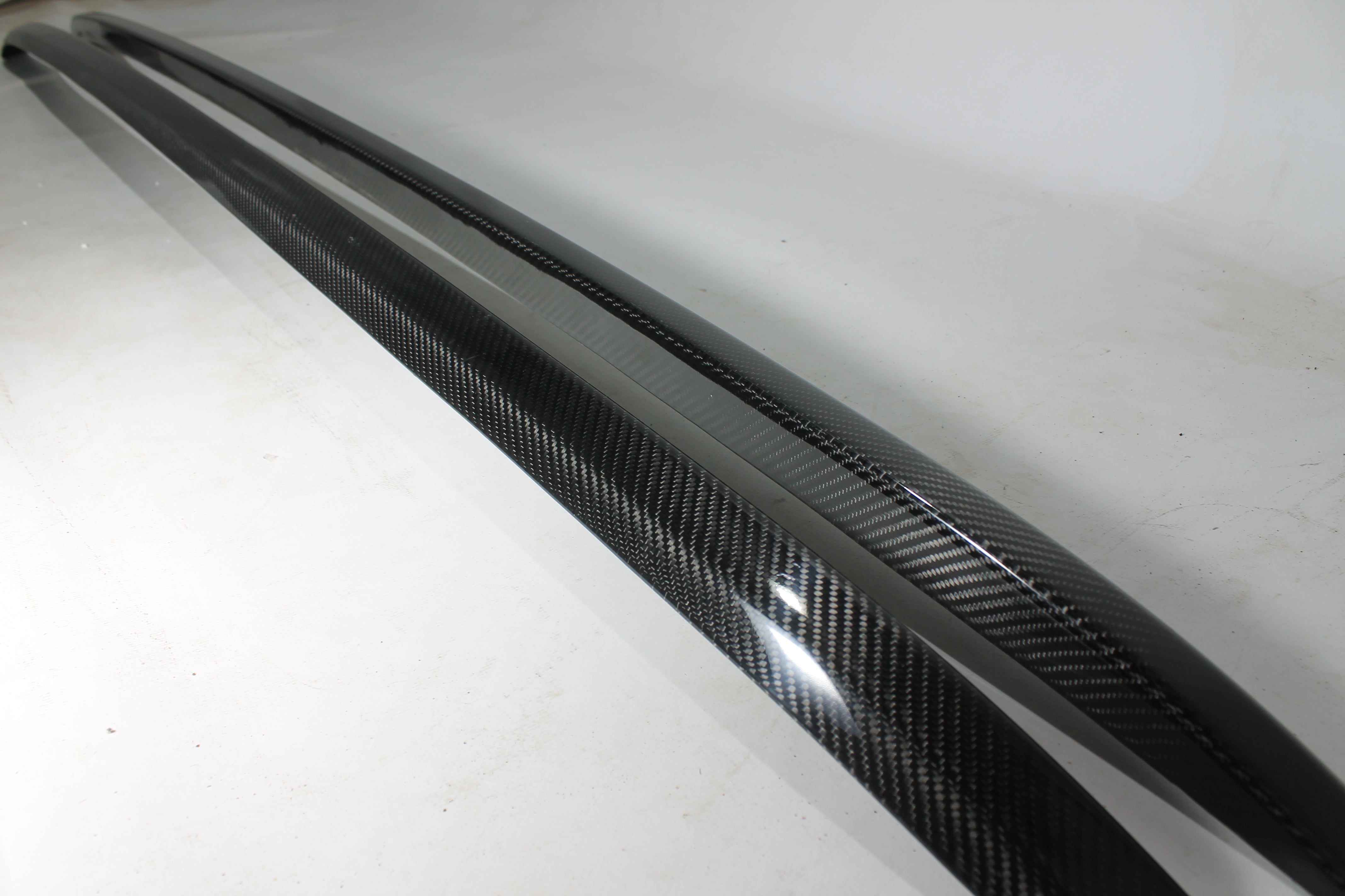 Carbon handrail (top trim) roof rails for Bentley Bentayga 2015-2018 - Custom Class