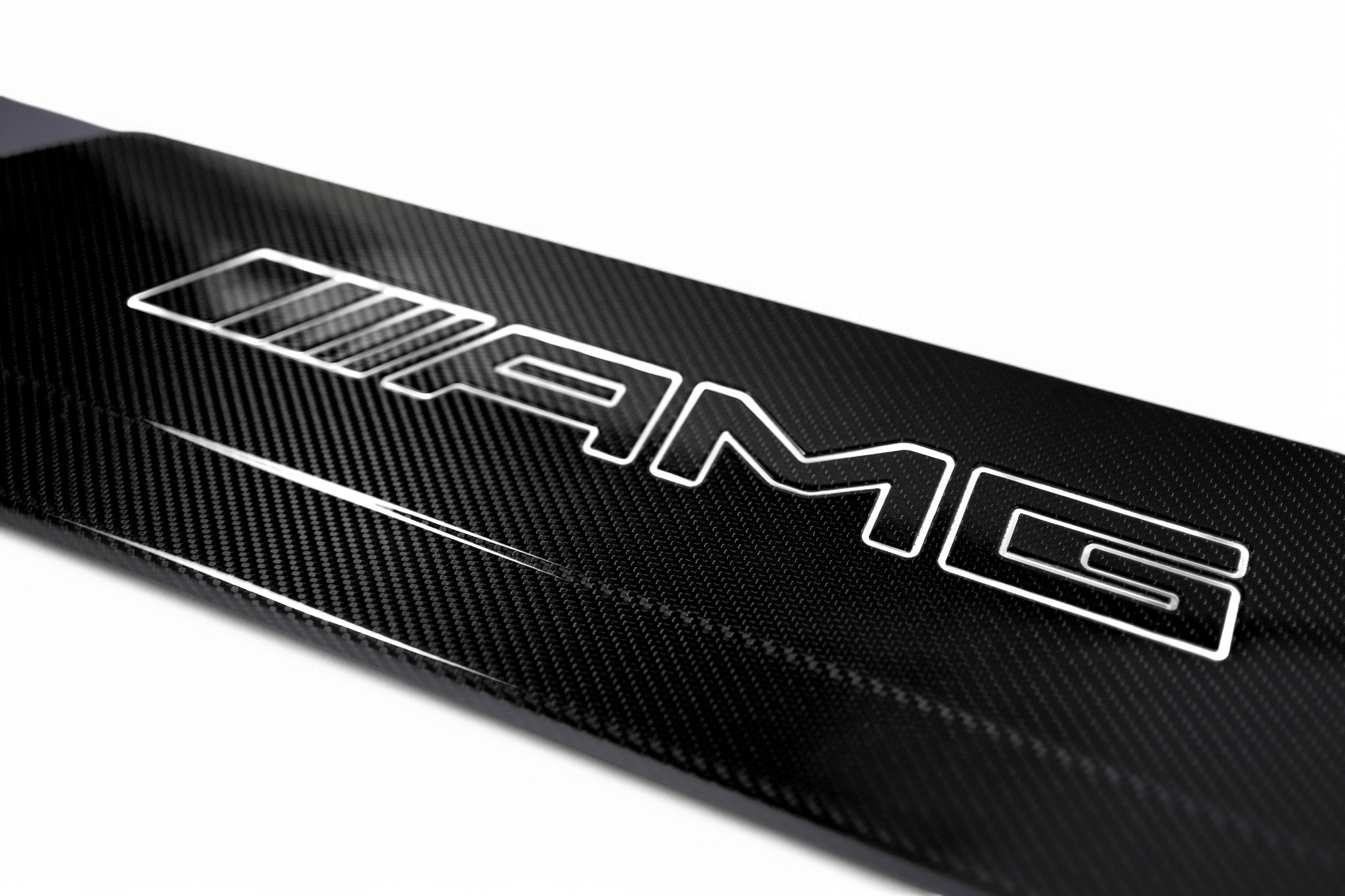 Carbon rear door attachment LED AMG logo illuminated for Mercedes-Benz W463A W465 - Custom Class