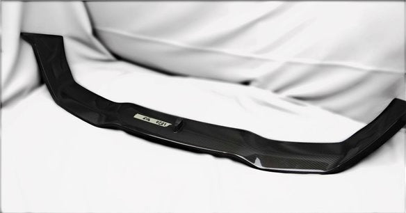 Carbon rear roof spoiler for Porsche 958 Cayenne 2011-2014 from Custom Class, made of genuine carbon fiber with high-gloss UV protective varnish.