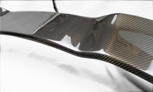 Carbon rear roof spoiler for Porsche 958 Cayenne 2011-2014 - Custom Class