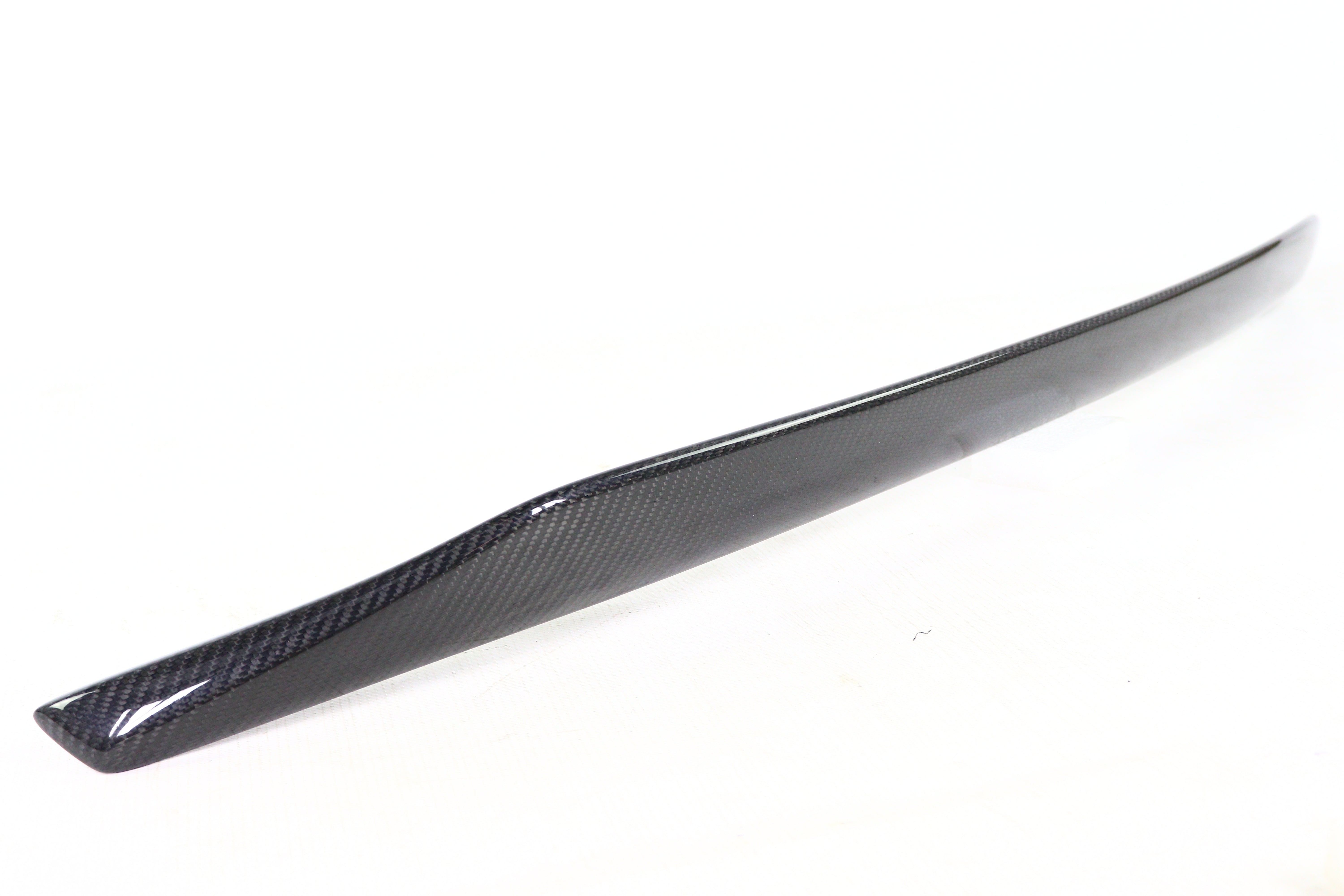 Carbon rear trunk spoiler for Porsche 911 Carrera GT from Custom Class, made of genuine carbon fiber with a high-gloss UV protective varnish.