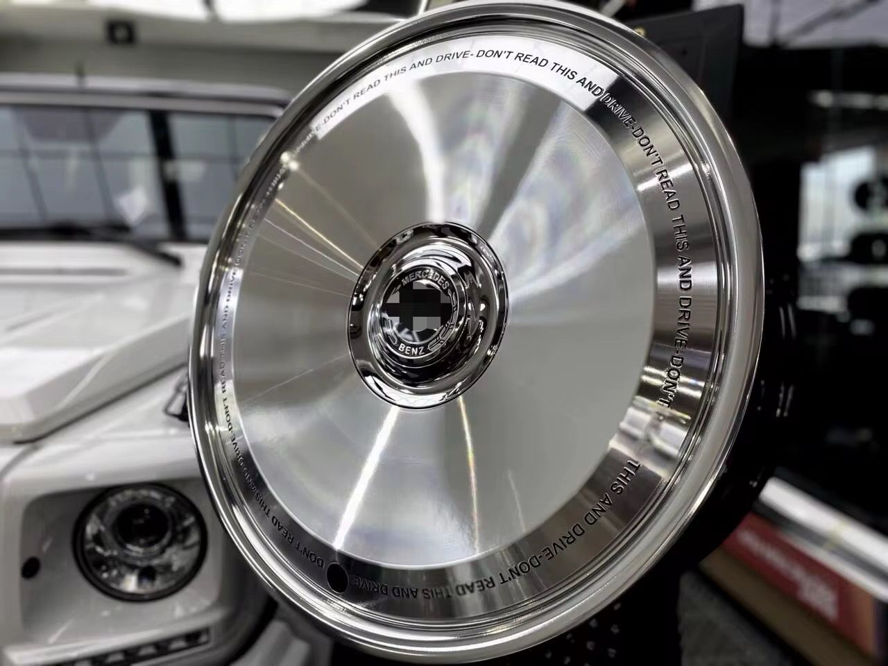 Chrome Forged Monoblock Rims for Mercedes-Benz G-Class W463 / W463A / W465 R20–R24