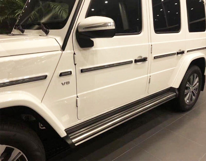 Chrome side steps running boards for Mercedes-Benz W463A W464 G-Class - Custom Class