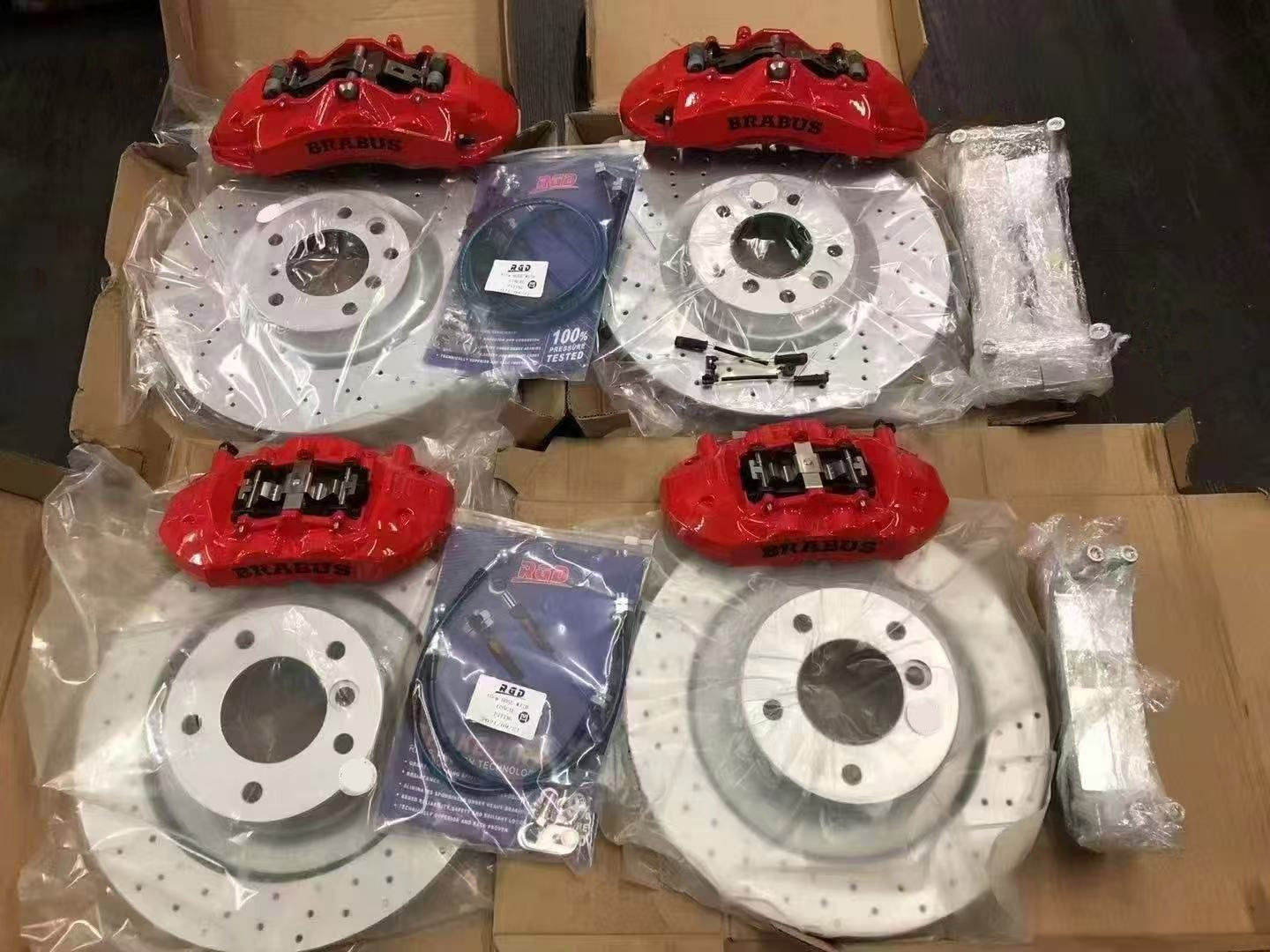 Complete Brabus / AMG Brake System for Non-AMG Mercedes G-Class W463A (2019–2024) - Custom Class