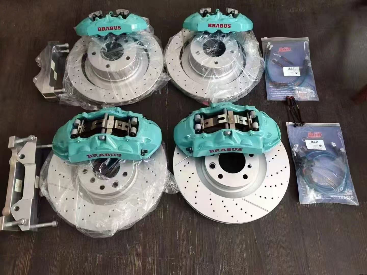 Complete Brabus / AMG Brake System for Non-AMG Mercedes G-Class W463A (2019–2024) - Custom Class