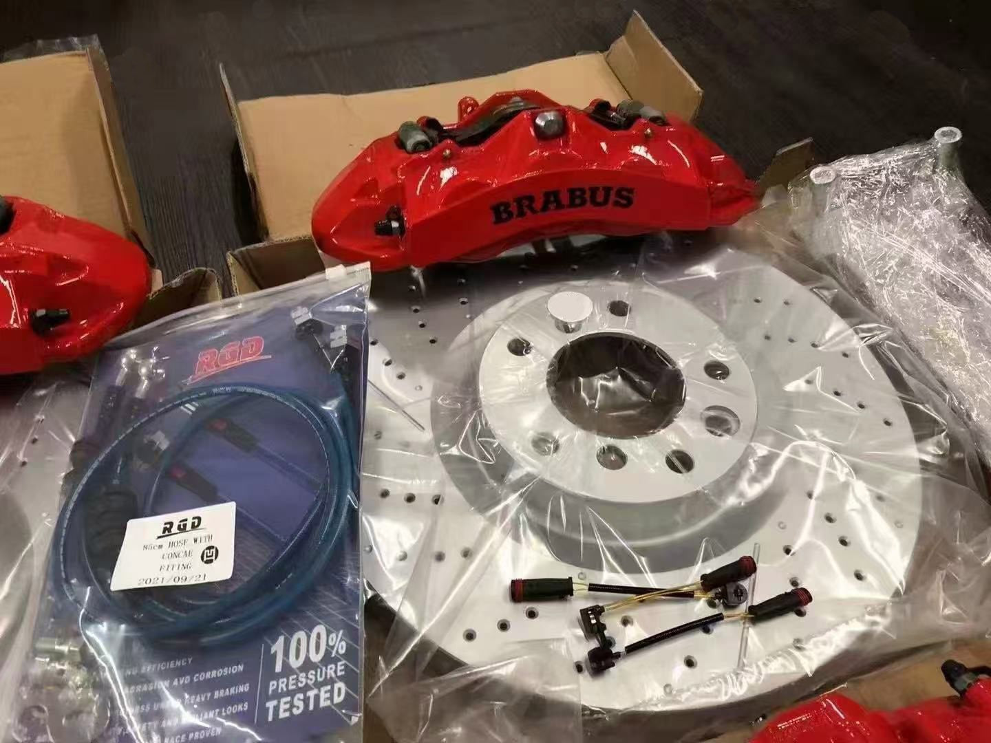 Complete Brabus / AMG Brake System for Non-AMG Mercedes G-Class W463A (2019–2024)