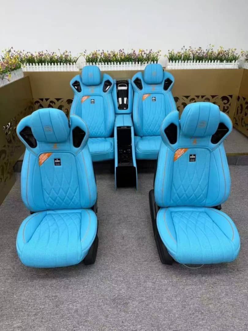 Custom Leather Car Seats (4 Seats + Console) for Mercedes G-Class W463A / W465