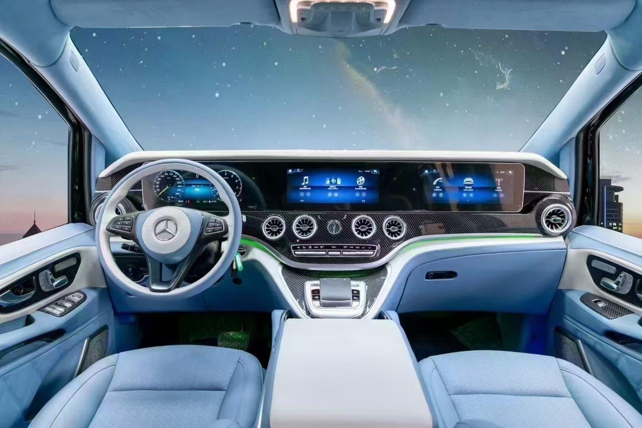 Dashboard (Instrument Panel) with Large Widescreen Display for Mercedes-Benz V-Class W447 (2016–2024)