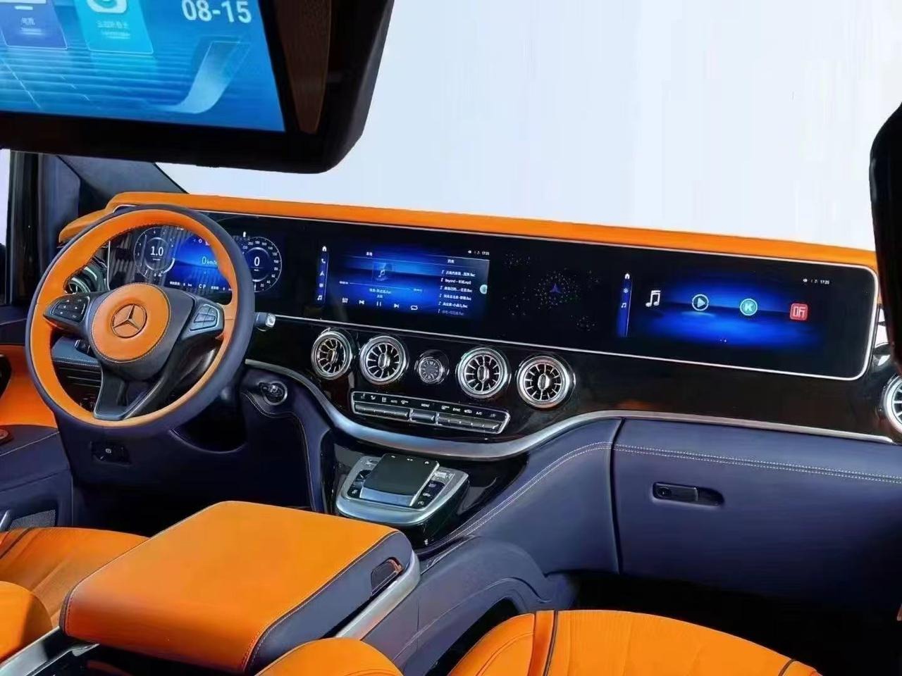 Dashboard (Instrument Panel) with Large Widescreen Display for Mercedes-Benz V-Class W447 (2016–2024)