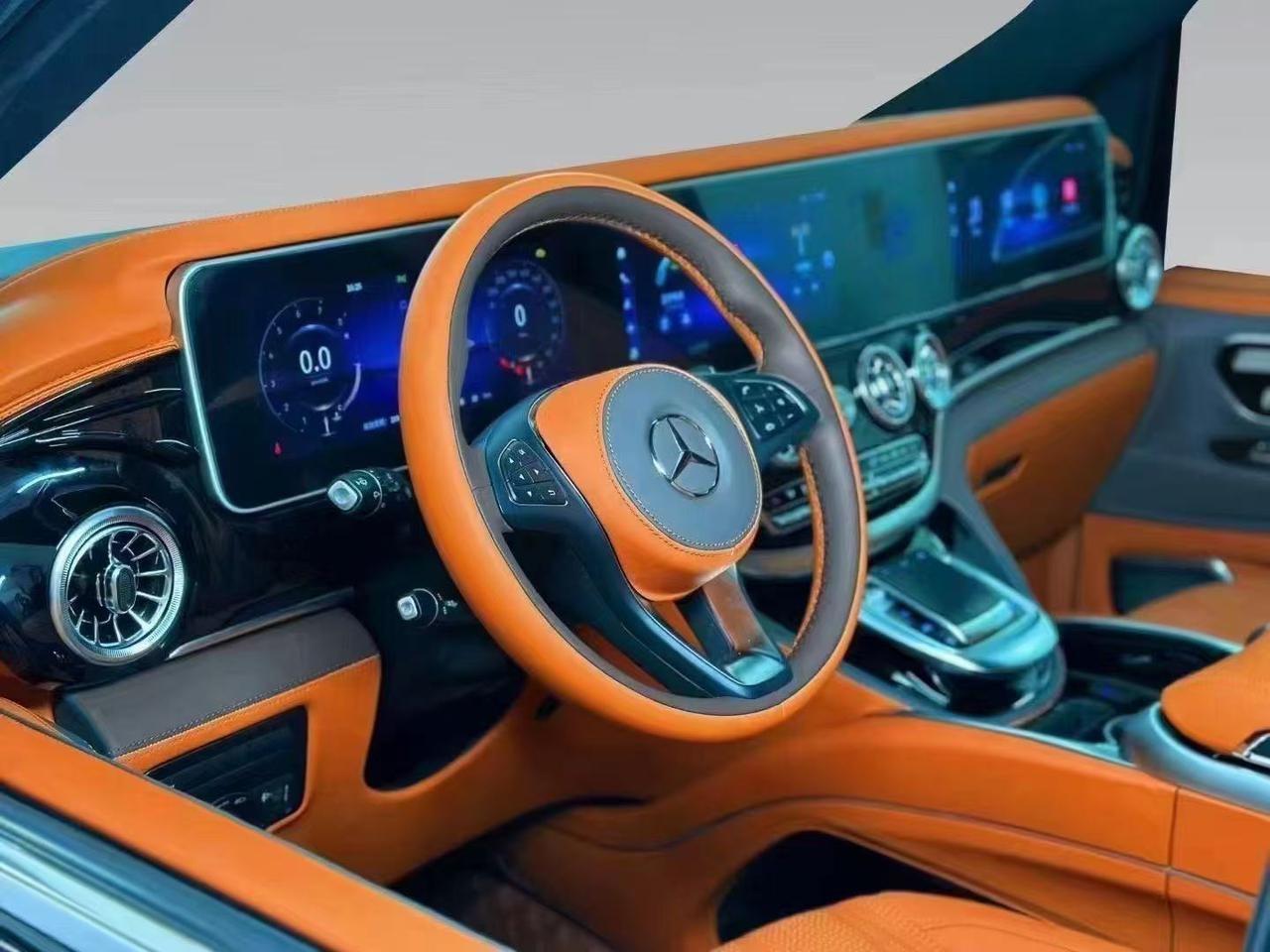 Dashboard (Instrument Panel) with Large Widescreen Display for Mercedes-Benz V-Class W447 (2016–2024)