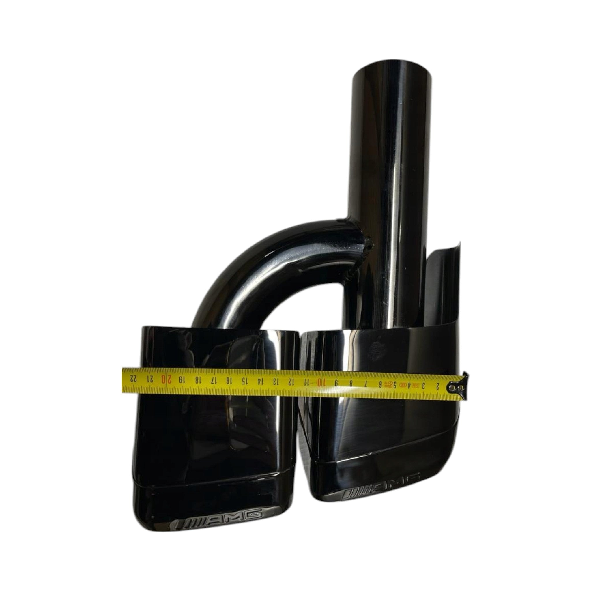 Exhaust tips AMG style black for Mercedes E-Class W212 2009-2016 - Custom Class