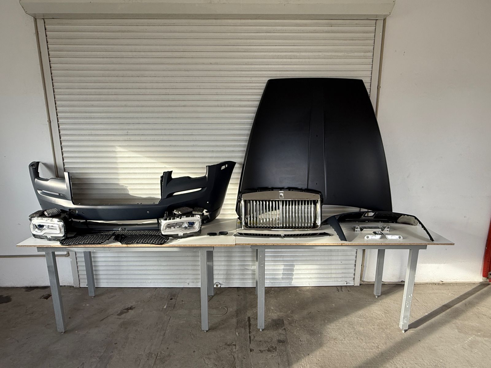 Exterior Facelift Upgrade Kit to 2017+ Style for Rolls-Royce Wraith 2013–2016