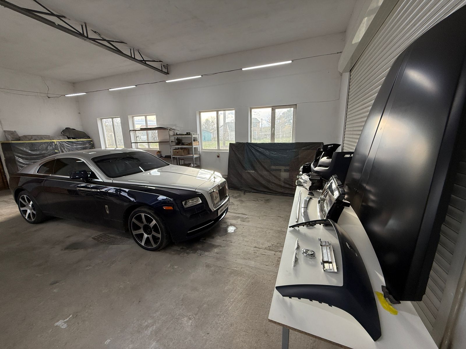 Exterior Facelift Upgrade Kit to 2017+ Style for Rolls-Royce Wraith 2013–2016