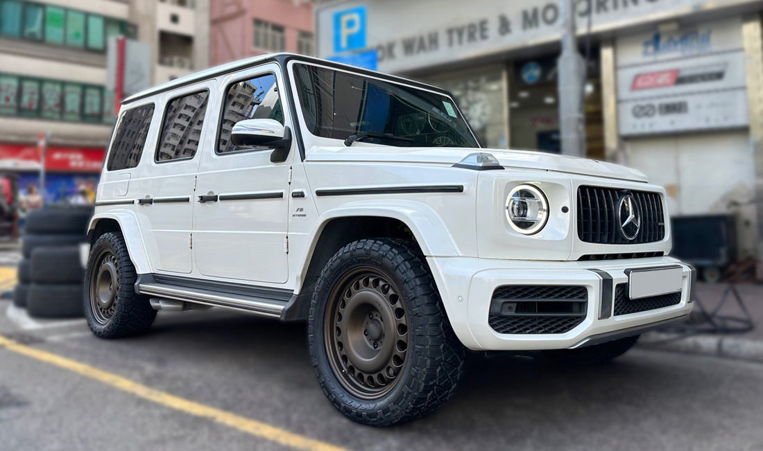 Exterior Upgrade Body Kit to G63 AMG W463A Style for Mercedes-Benz G-Class W463