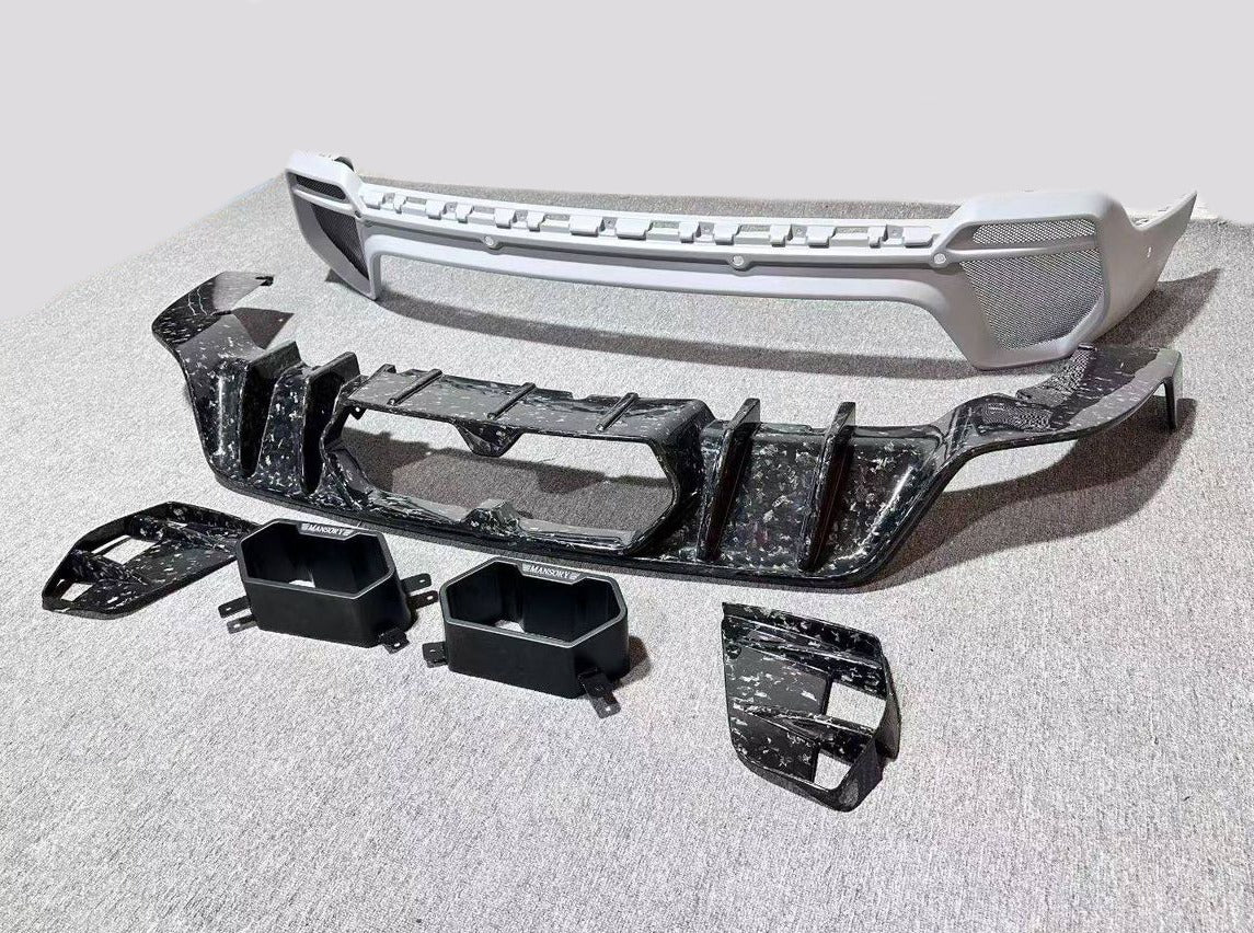 FORGED Carbon Fiber Mansory Style Body Kit with Center Exhaust for Rolls-Royce Cullinan - Custom Class