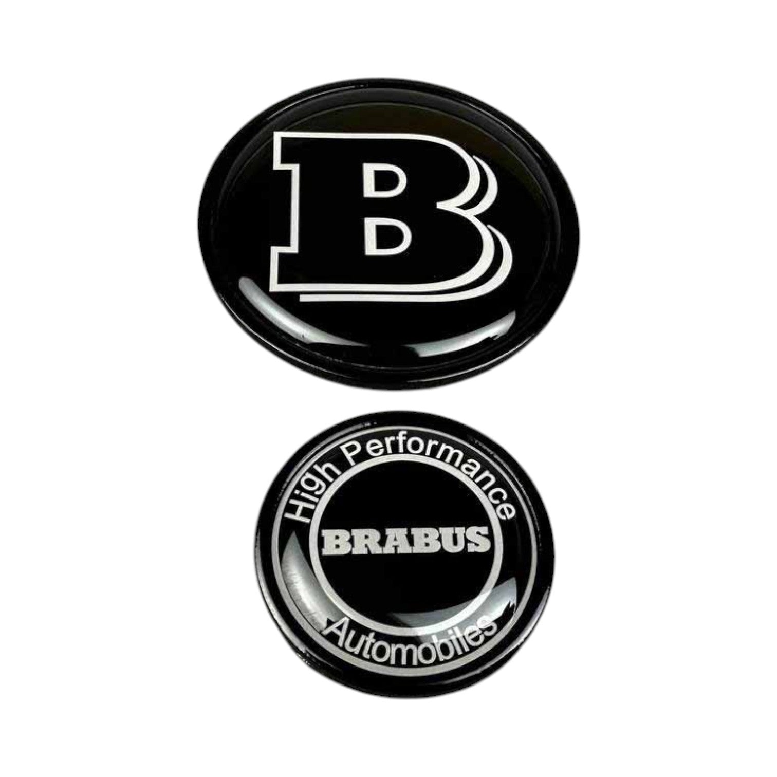 Front Brabus emblem set for Mercedes-Benz S-Class W223 AMG 2020+ - Custom Class
