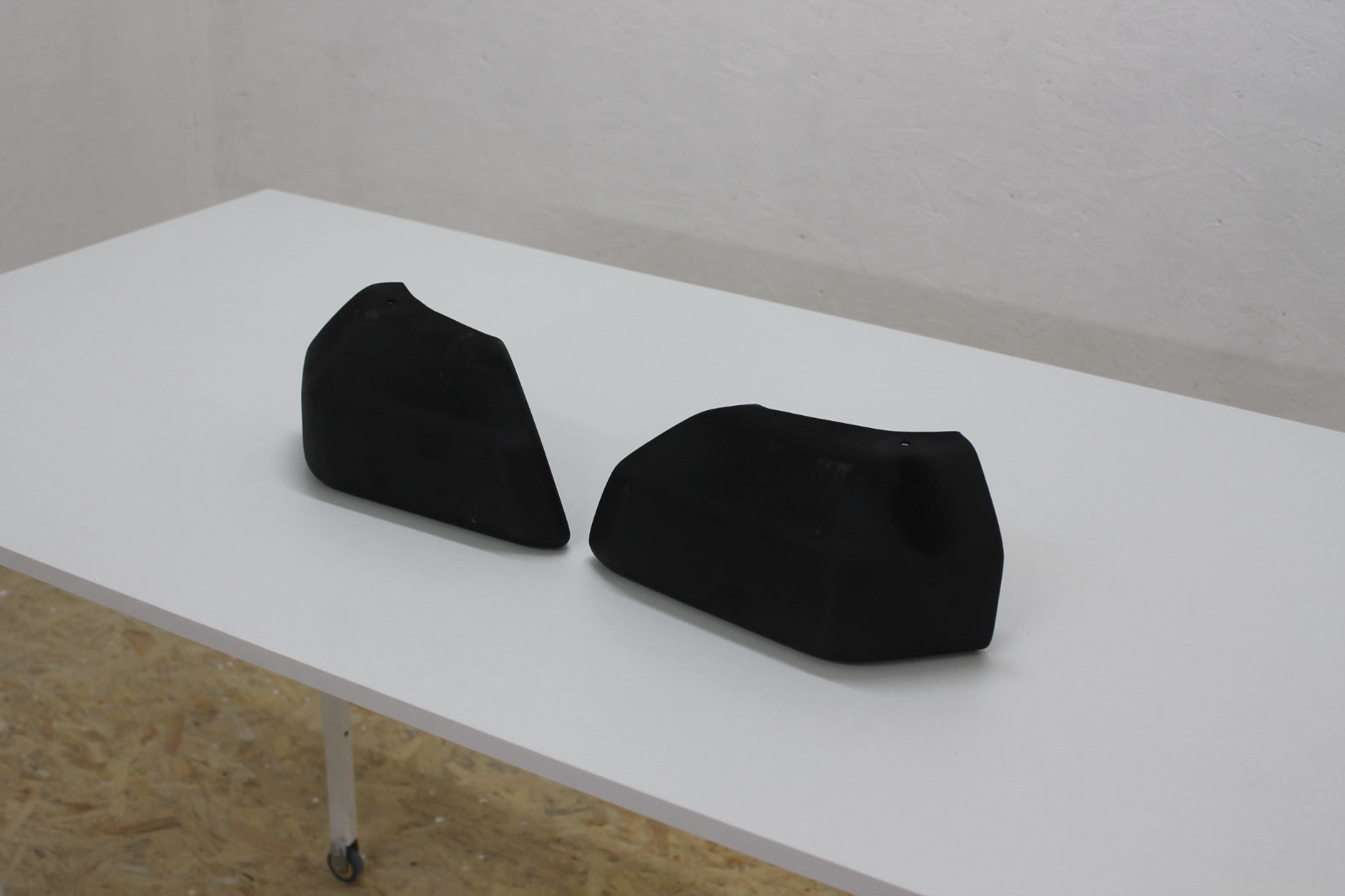 Front Bumper Corner Caps Set (Fiberglass) for Mercedes-Benz G-Class W460 / W461 – Standard Wheel Arches