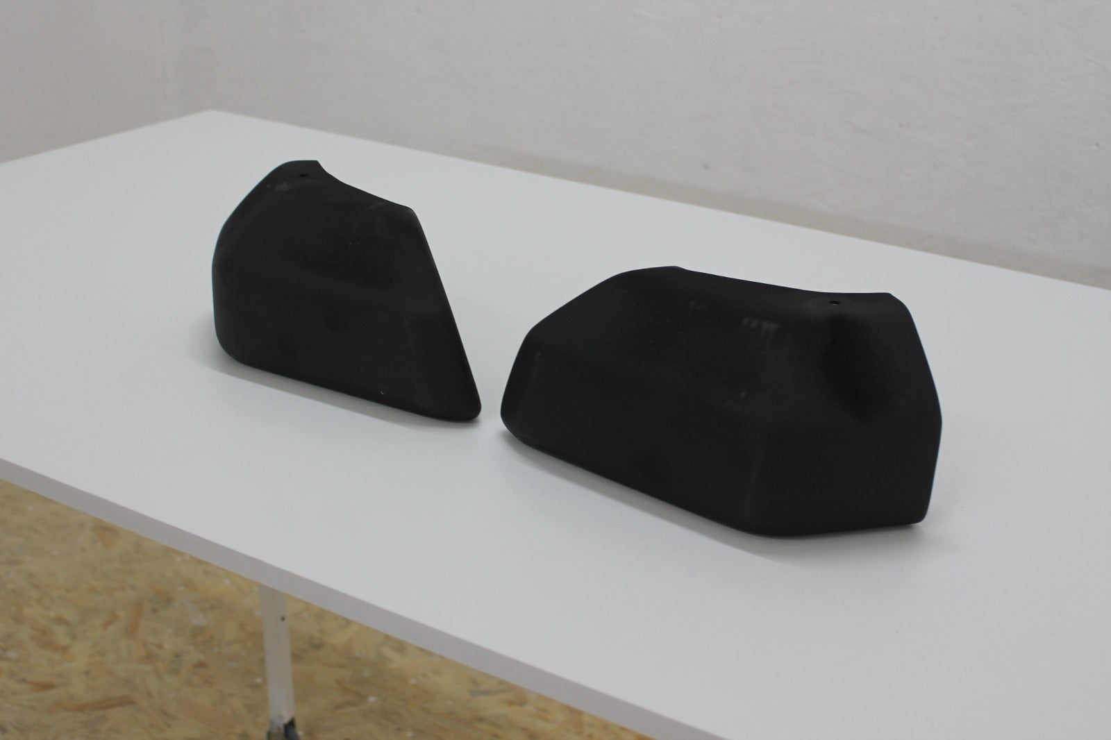 Front Bumper Corner Caps Set (Fiberglass) for Mercedes-Benz G-Class W460 / W461 – Standard Wheel Arches