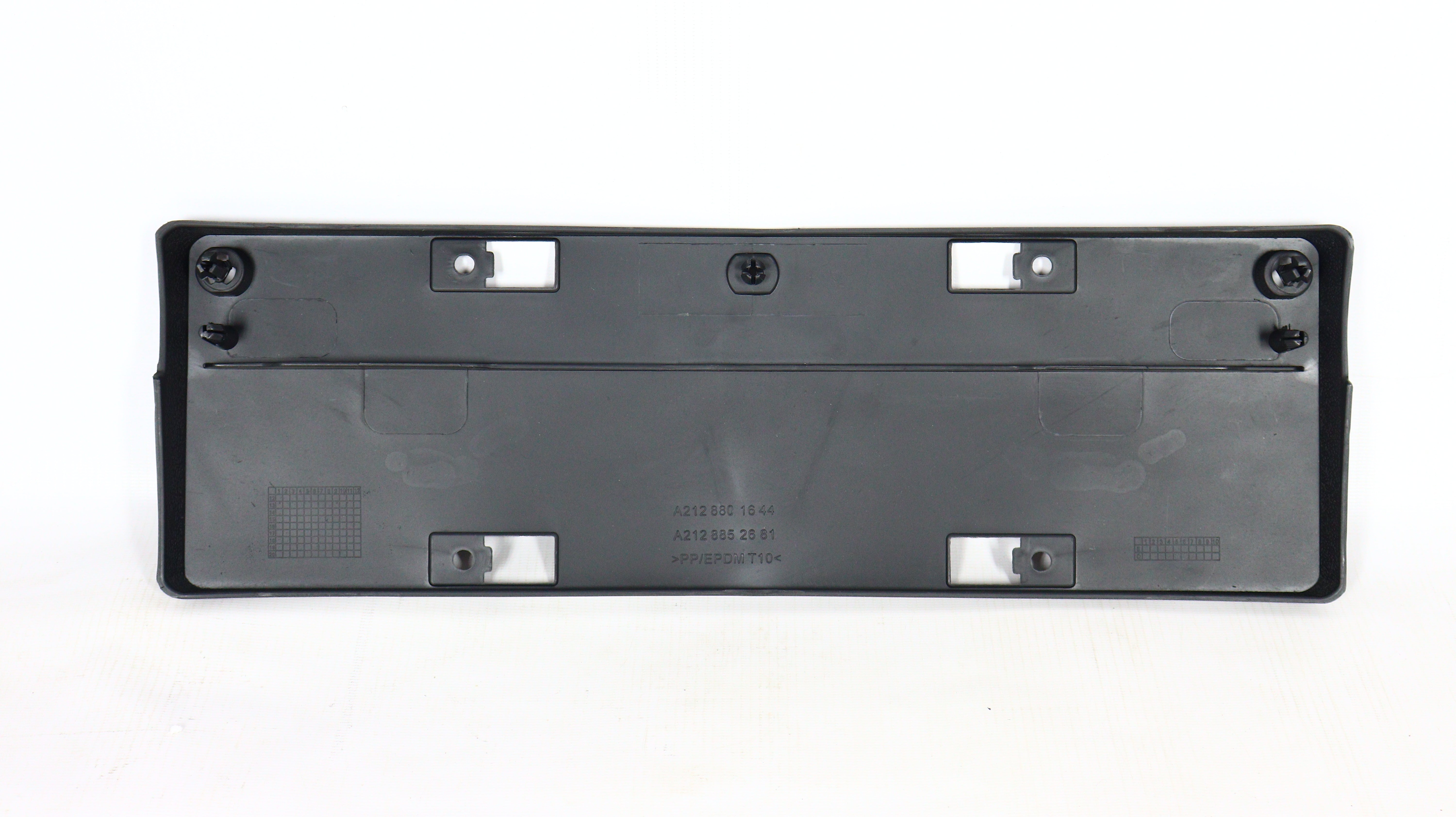 Front Bumper License Plate Bracket Holder for Mercedes E-Class W212 (2009-2012) by Custom Class.