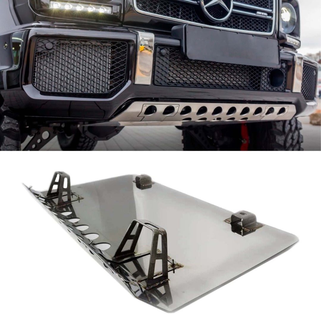 Front Bumper Skid Plate Guard Steel Cover for Mercedes G-Class W463 6x6 Conversion