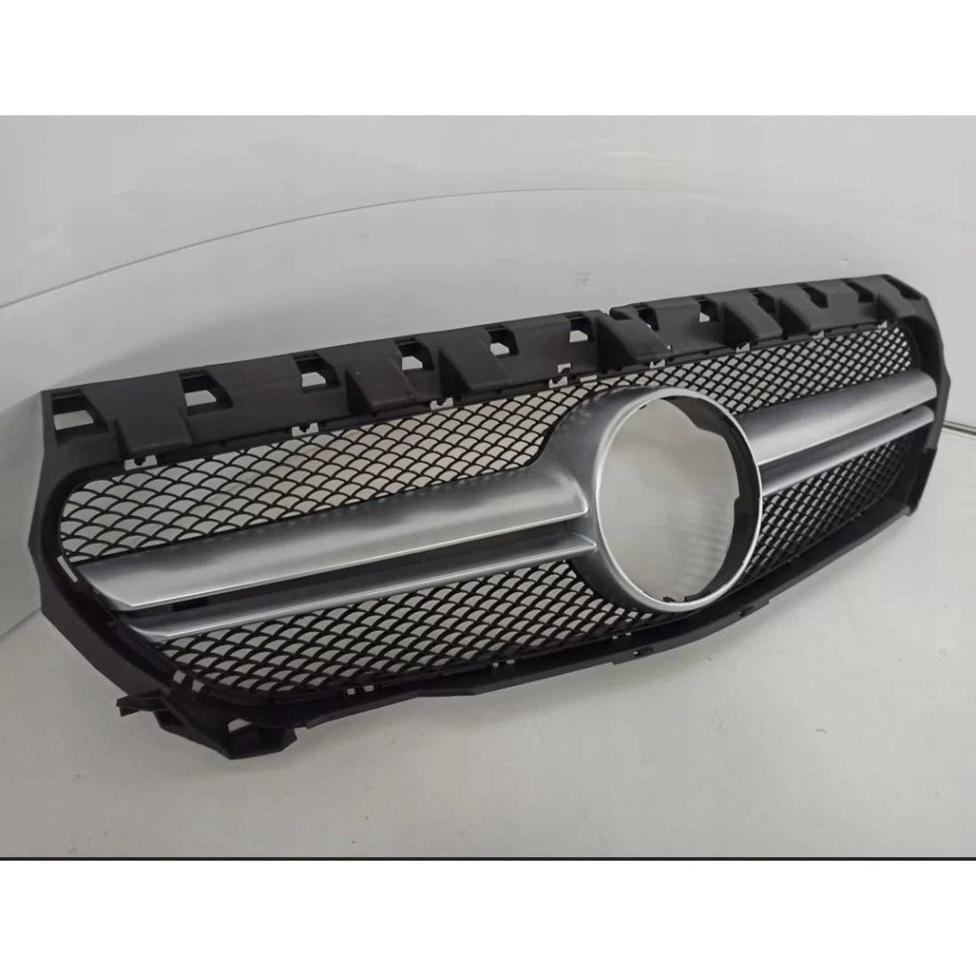Front Grill AMG mat chrome for Mercedes CLA-Class C117 2013-2016 - Custom Class