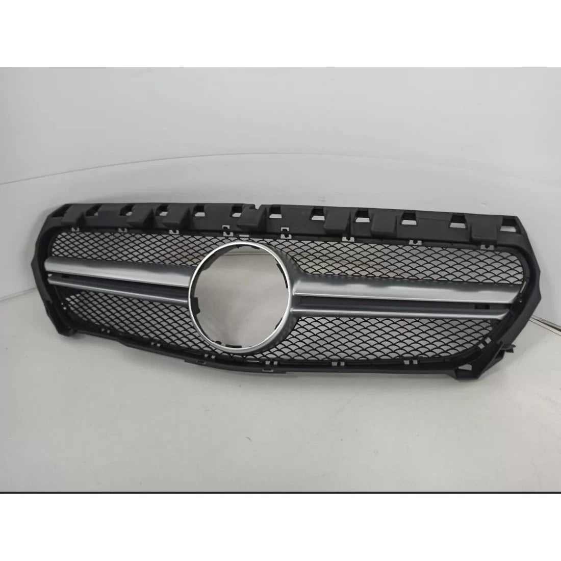 Front Grill AMG mat chrome for Mercedes CLA-Class C117 2013-2016 - Custom Class