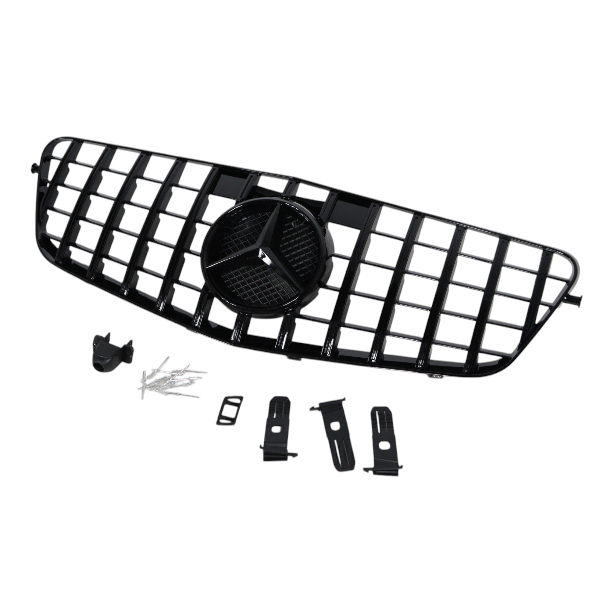 Front Grill GT all black for Mercedes E-Class W212 2009-2013 - Custom Class