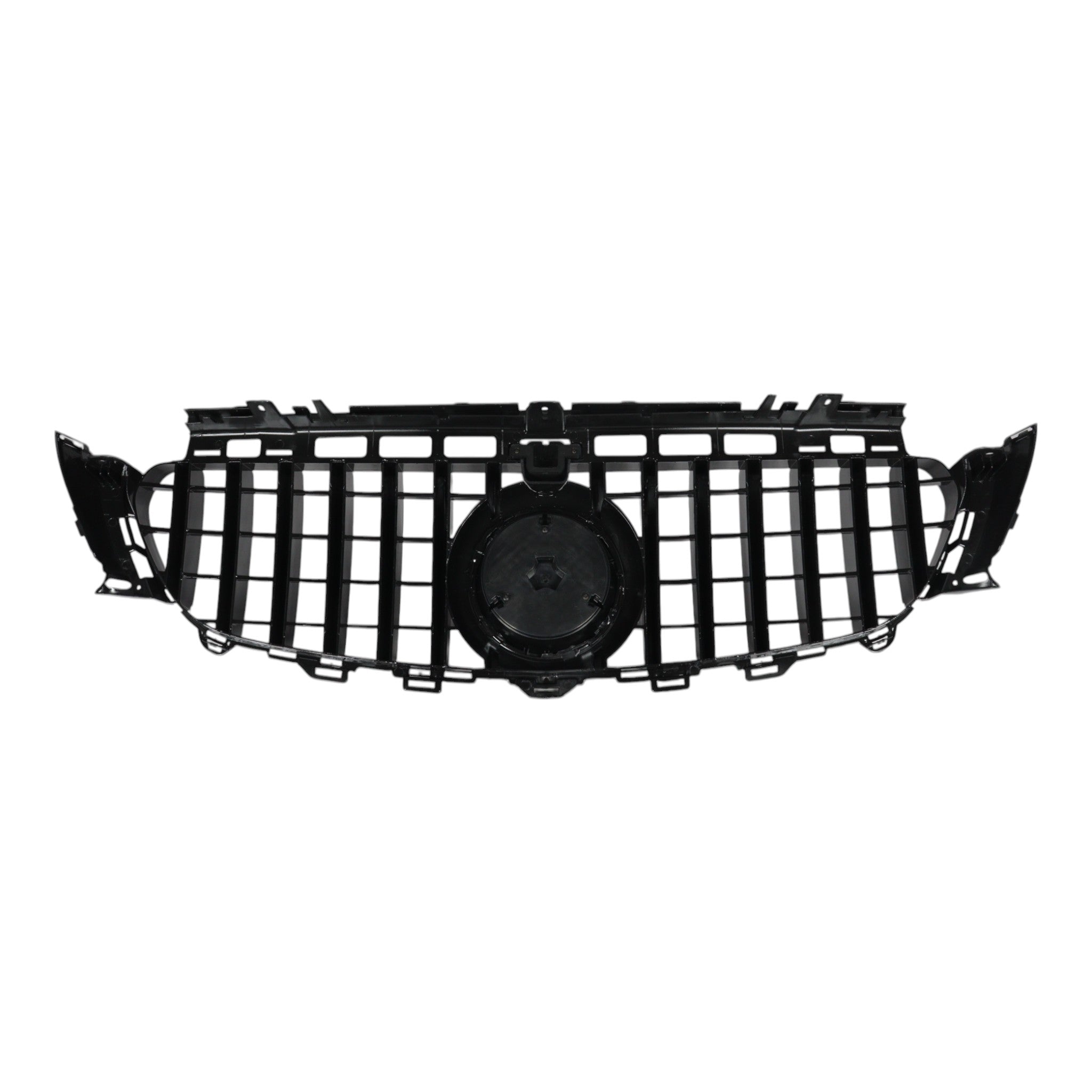 Front Grill GT chrome black (camera) for Mercedes E-Class W213 2016-2020 - Custom Class
