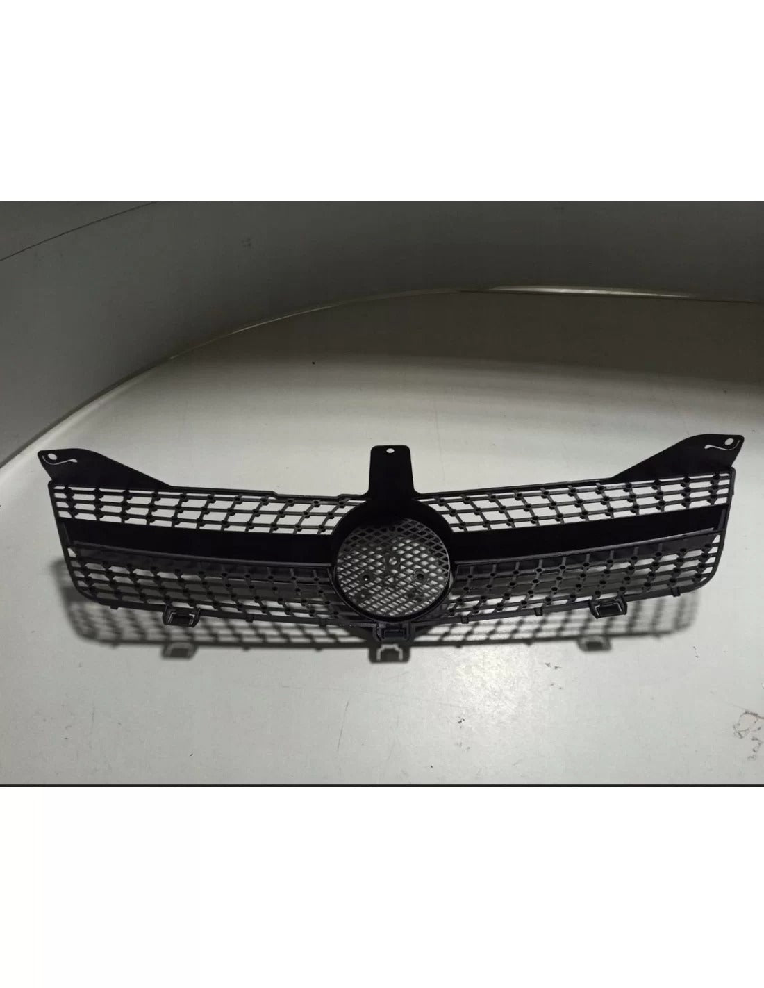 Front Grille diamond silver for Mercedes CLS-Class C219 2008-2010 - Custom Class