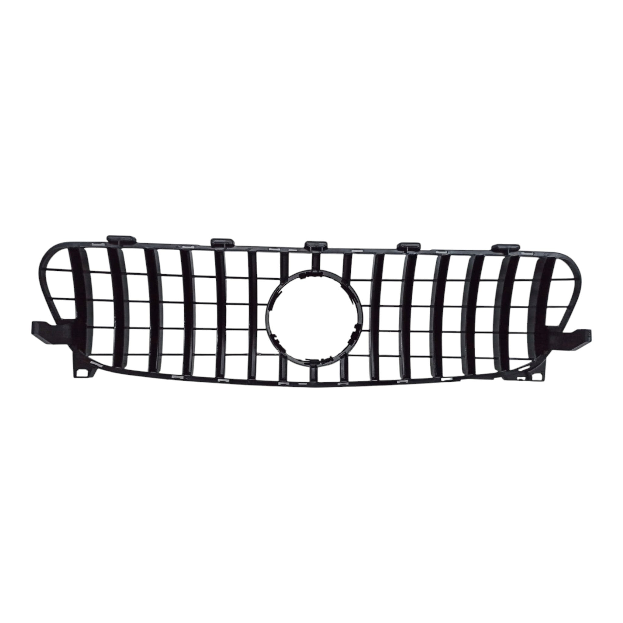 Front radiator grille, GT chrome black for Mercedes GLA-Class X156 2017-2020 - Custom Class