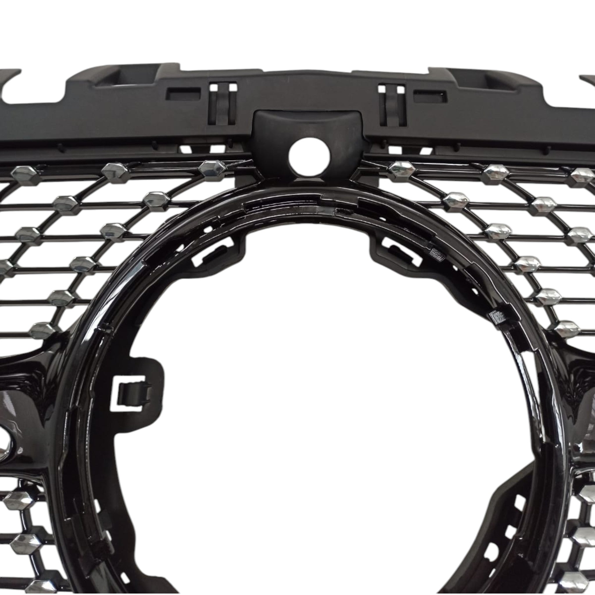 Front radiator grille, diamond black, camera for Mercedes W177 2018+ - Custom Class