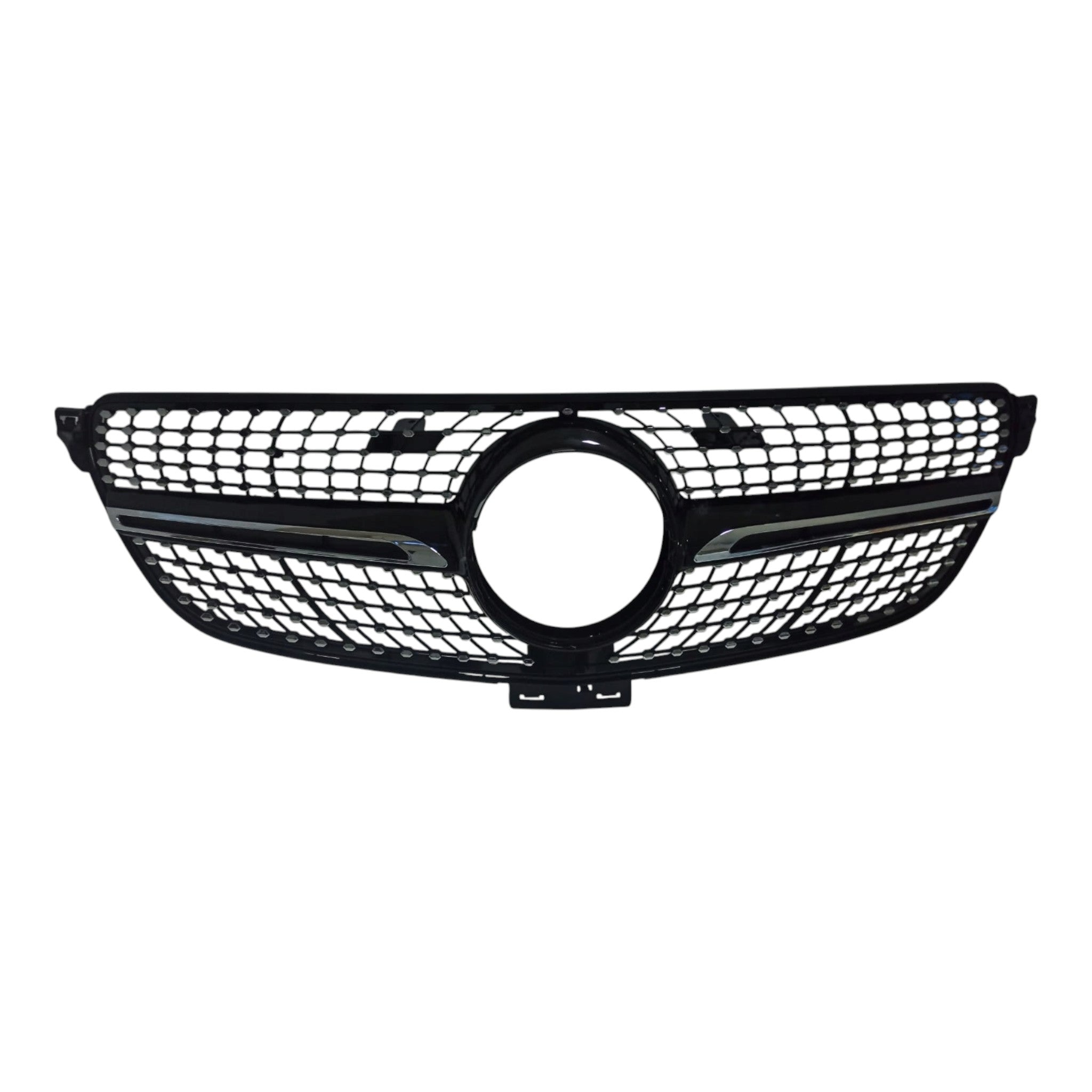 Front radiator grille, diamond black for Mercedes GLE-Class C292 Coupe 2015-2019 - Custom Class