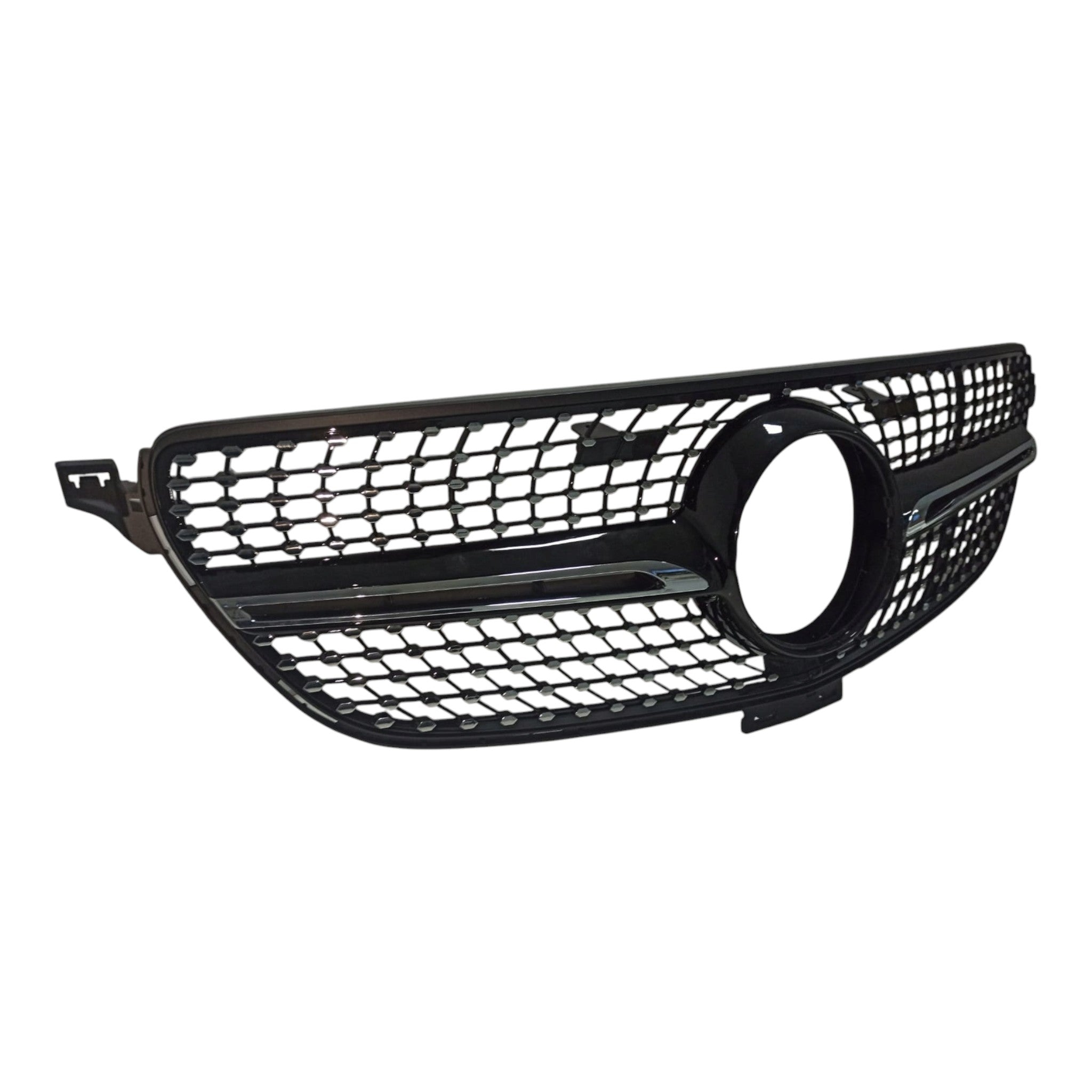 Front radiator grille, diamond black for Mercedes GLE-Class C292 Coupe 2015-2019 - Custom Class