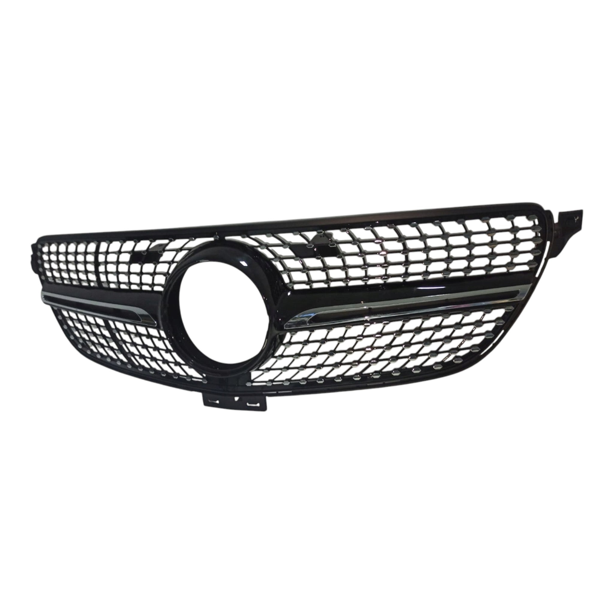 Front radiator grille, diamond black for Mercedes GLE-Class C292 Coupe 2015-2019 - Custom Class