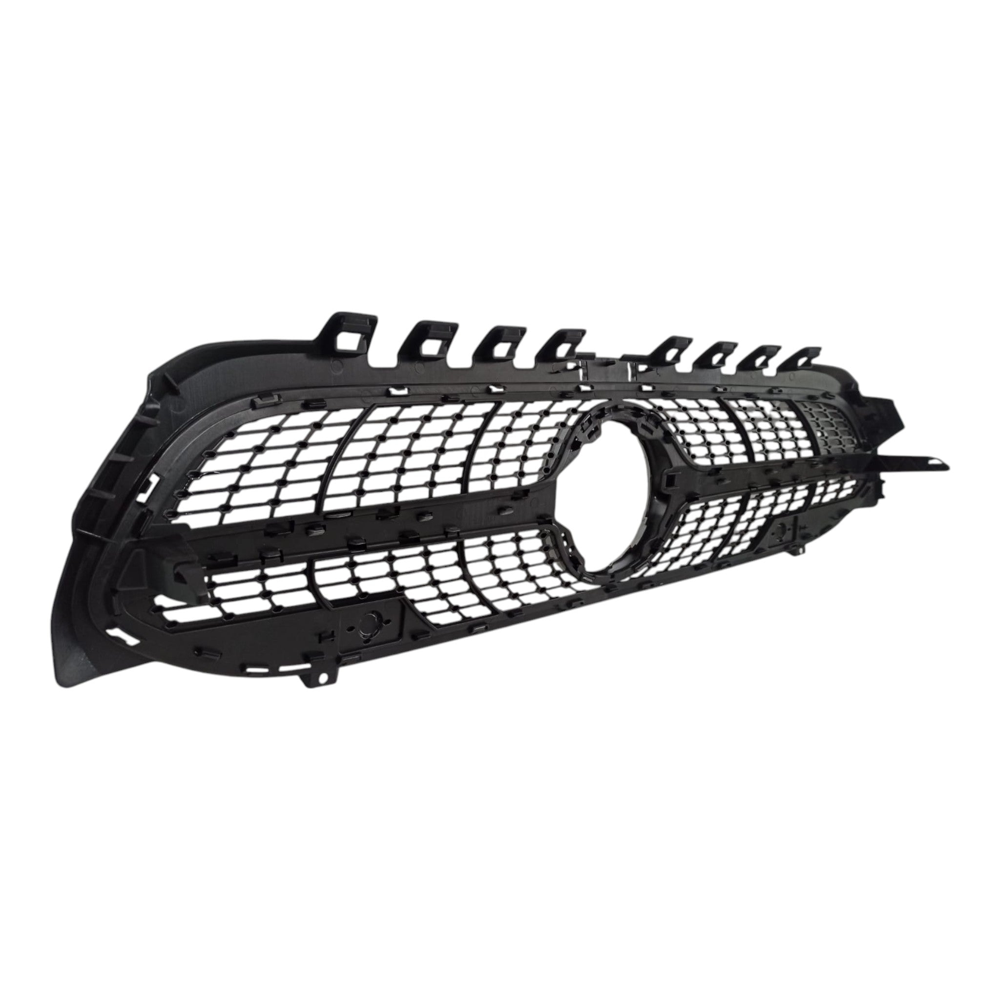 Front radiator grille, diamond silver for Mercedes W177 2018+ - Custom Class